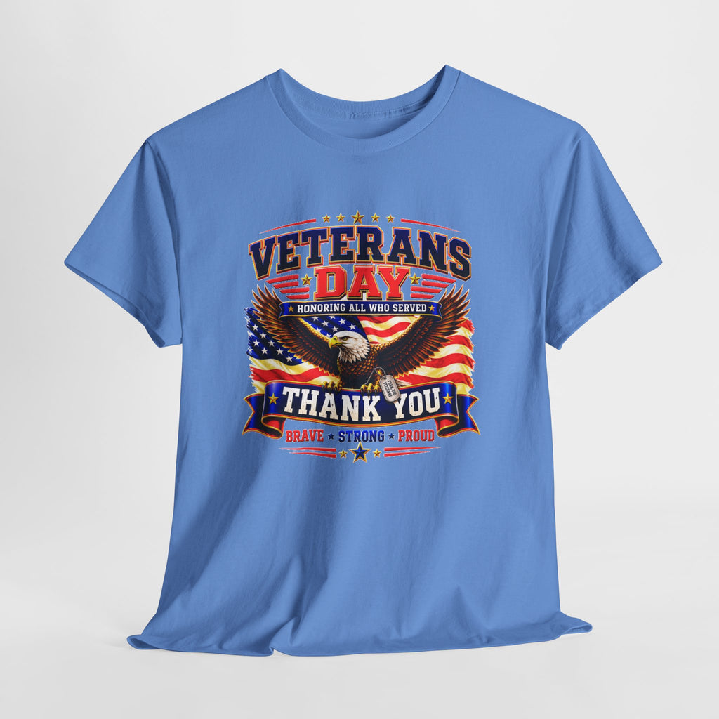 Veterans Day Eagle T-Shirt – "Thank You" Patriotic Tribute Tee