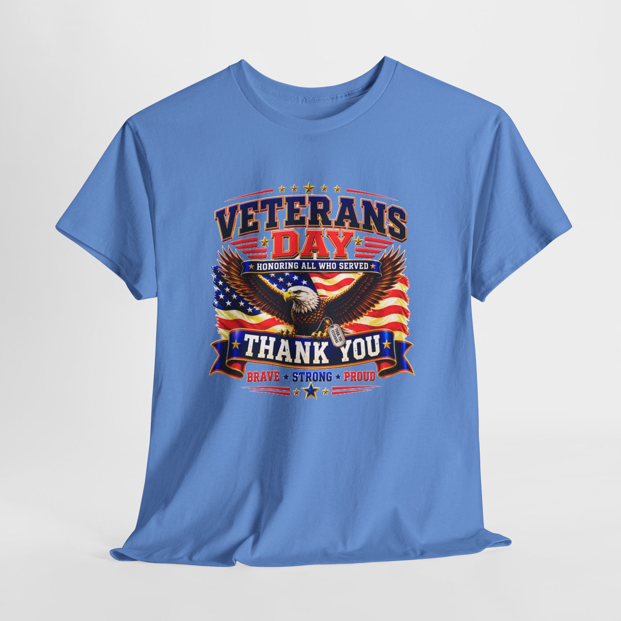 Veterans Day Eagle T-Shirt – "Thank You" Patriotic Tribute Tee