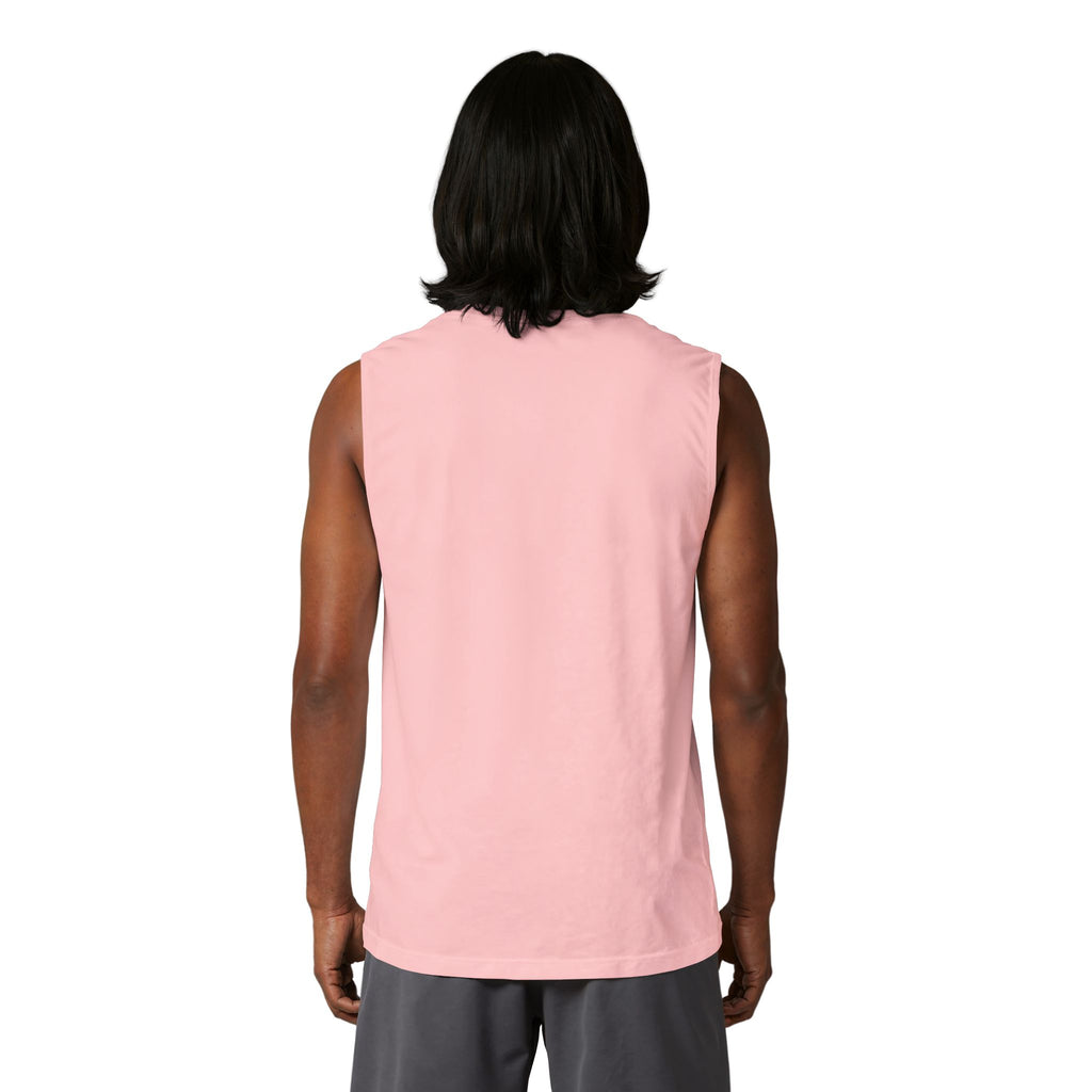 Angel Wing Heart Muscle Tank, Watercolor Winged Heart Shirt, Men's Graphic Tank Top, Aesthetic Heart Wings Tank
