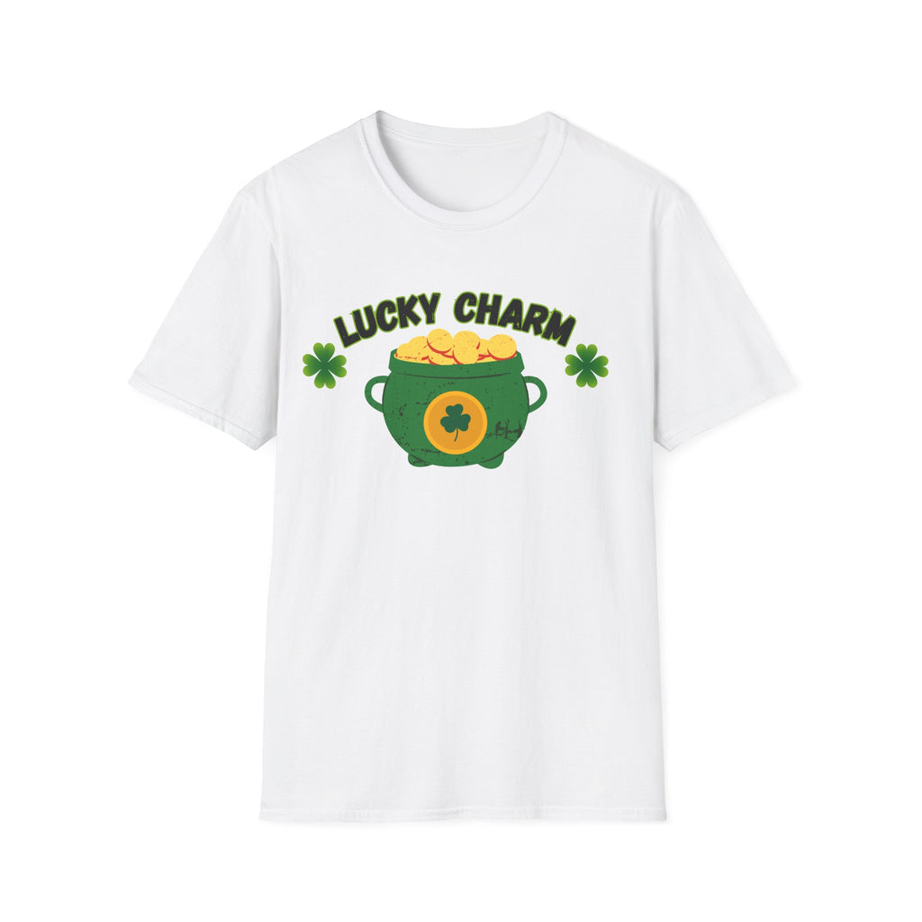 Lucky Charm T-Shirt — Pot of Gold & Shamrock St. Patrick's Day Tee