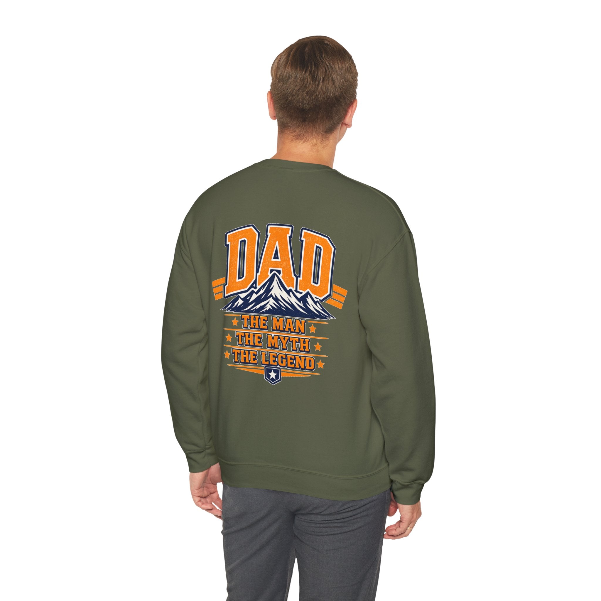 Dad Sweatshirt, The Man The Myth The Legend Crewneck, Funny Dad Gift, Father’s Day Sweatshirt, Matching Family Sweatshirt