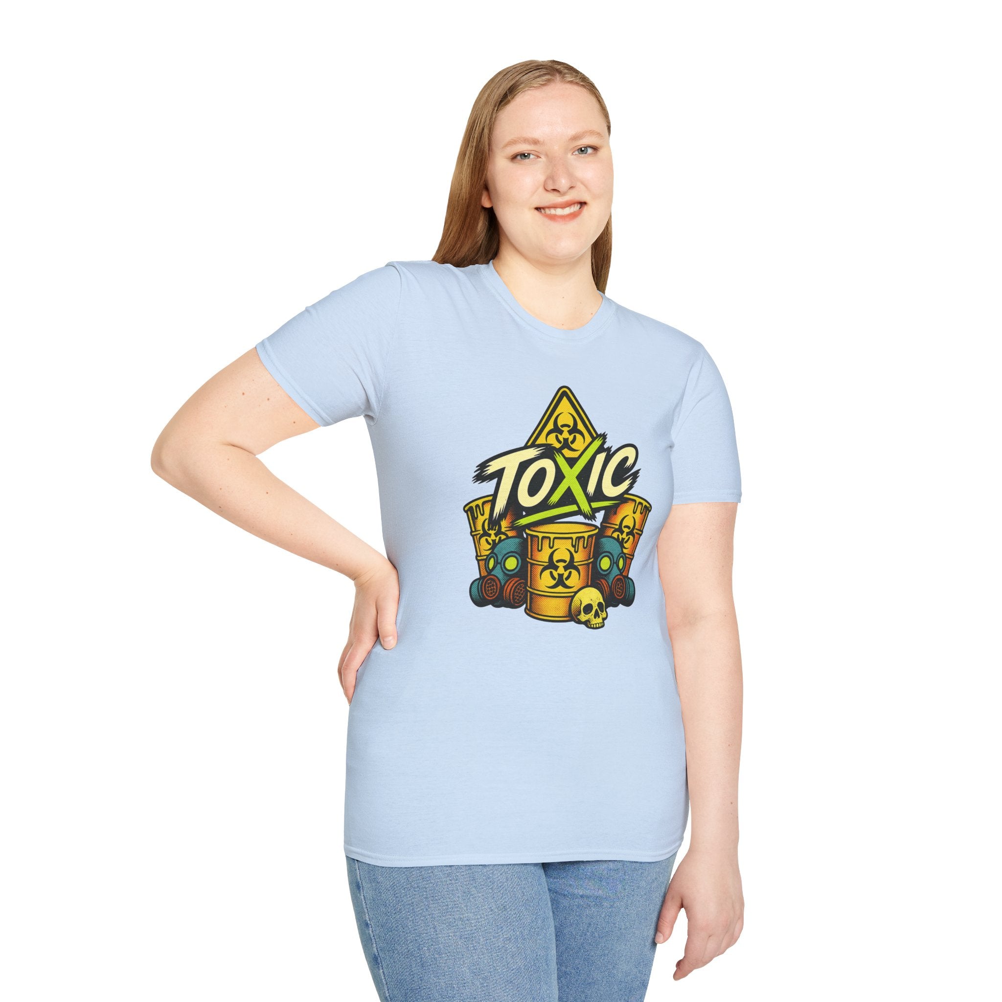 T-Shirt - Toxic Hazard Barrel Graphic Tee