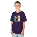 Kids Tee — Colorful Bunny Trio "You Color Me Beautiful" Easter Shirt