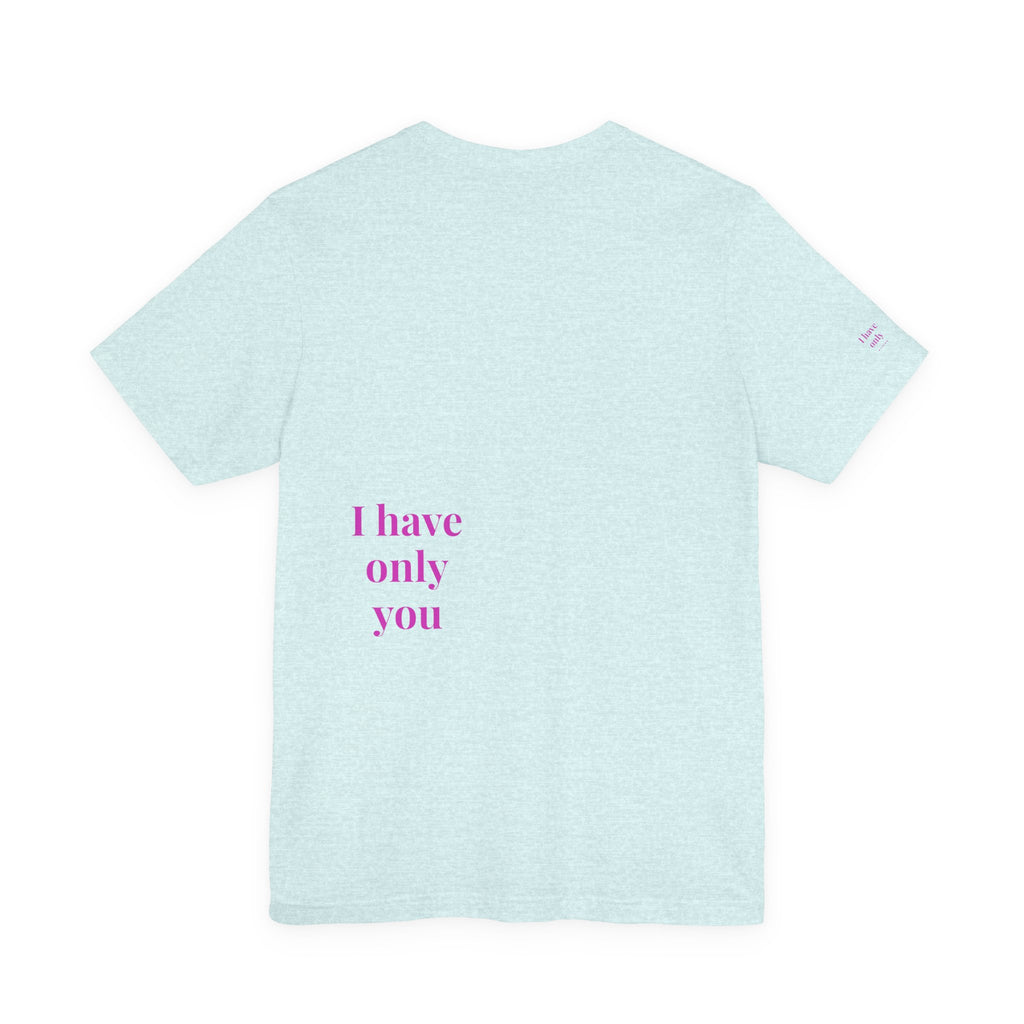 I Have Only You Floral Portrait Tee — Retro Femme Graphic T-Shirt