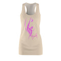 Minimalist Face Art Dress | Aesthetic Beauty Racerback Dress