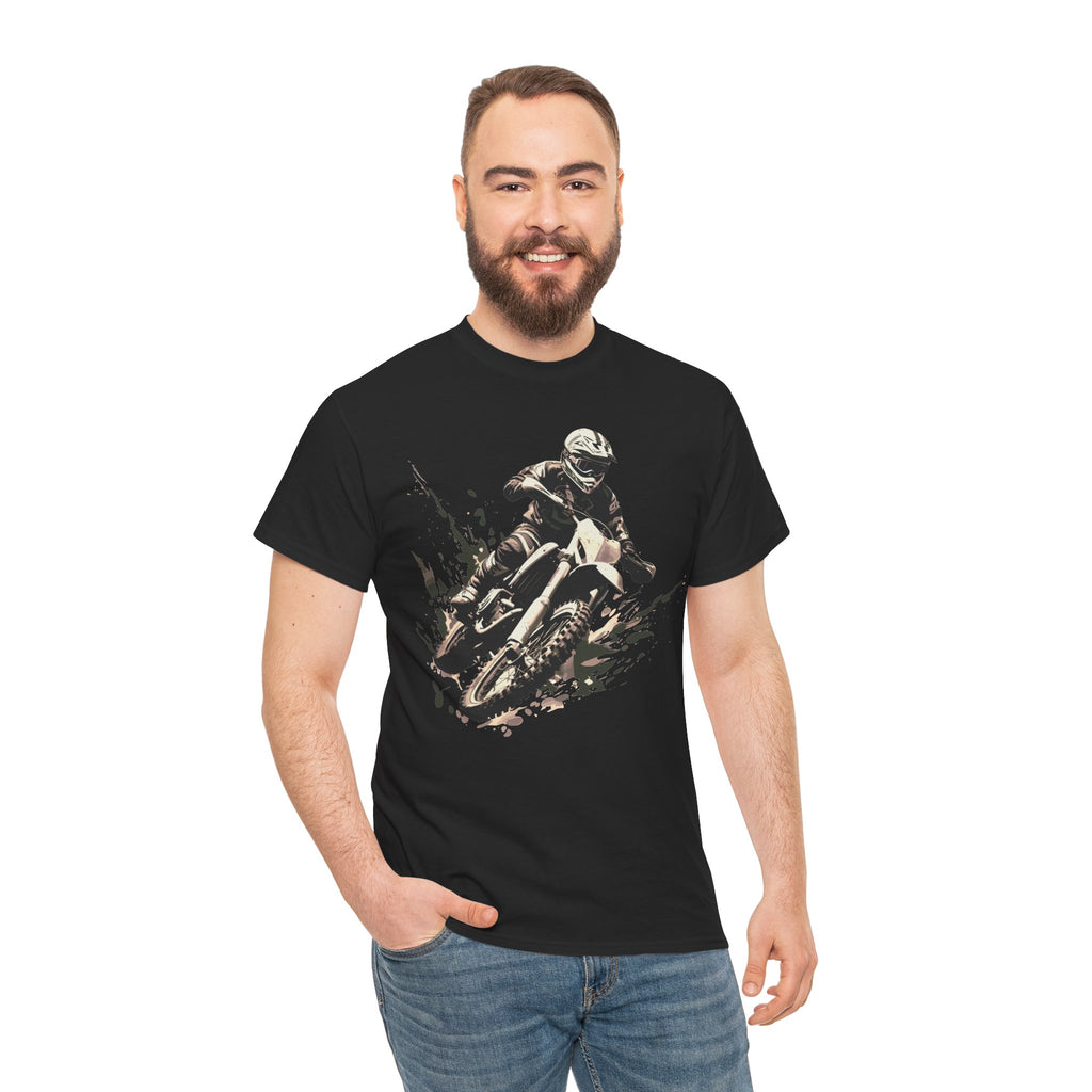 Motocross Rider Dirt Bike T-Shirt — Off-Road Racing Tee