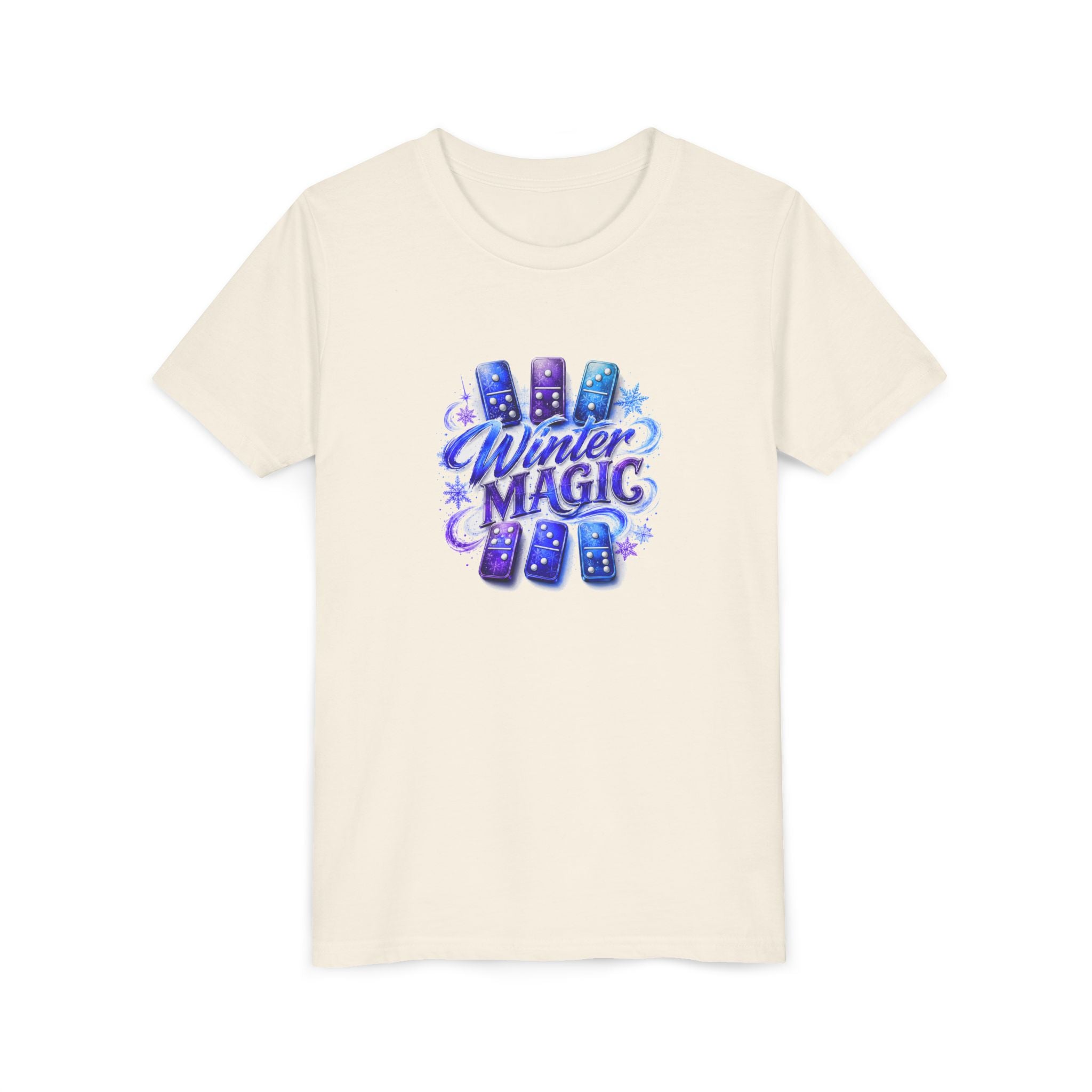 Kids Winter Shirt, Snowflake Graphic Tee, Winter Magic Shirt, Holiday Shirt for Kids
