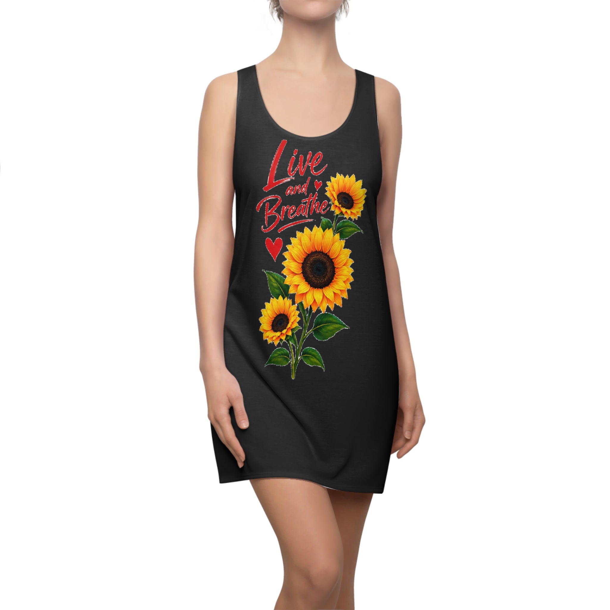 Sunflower "Live and Breathe" Racerback Dress