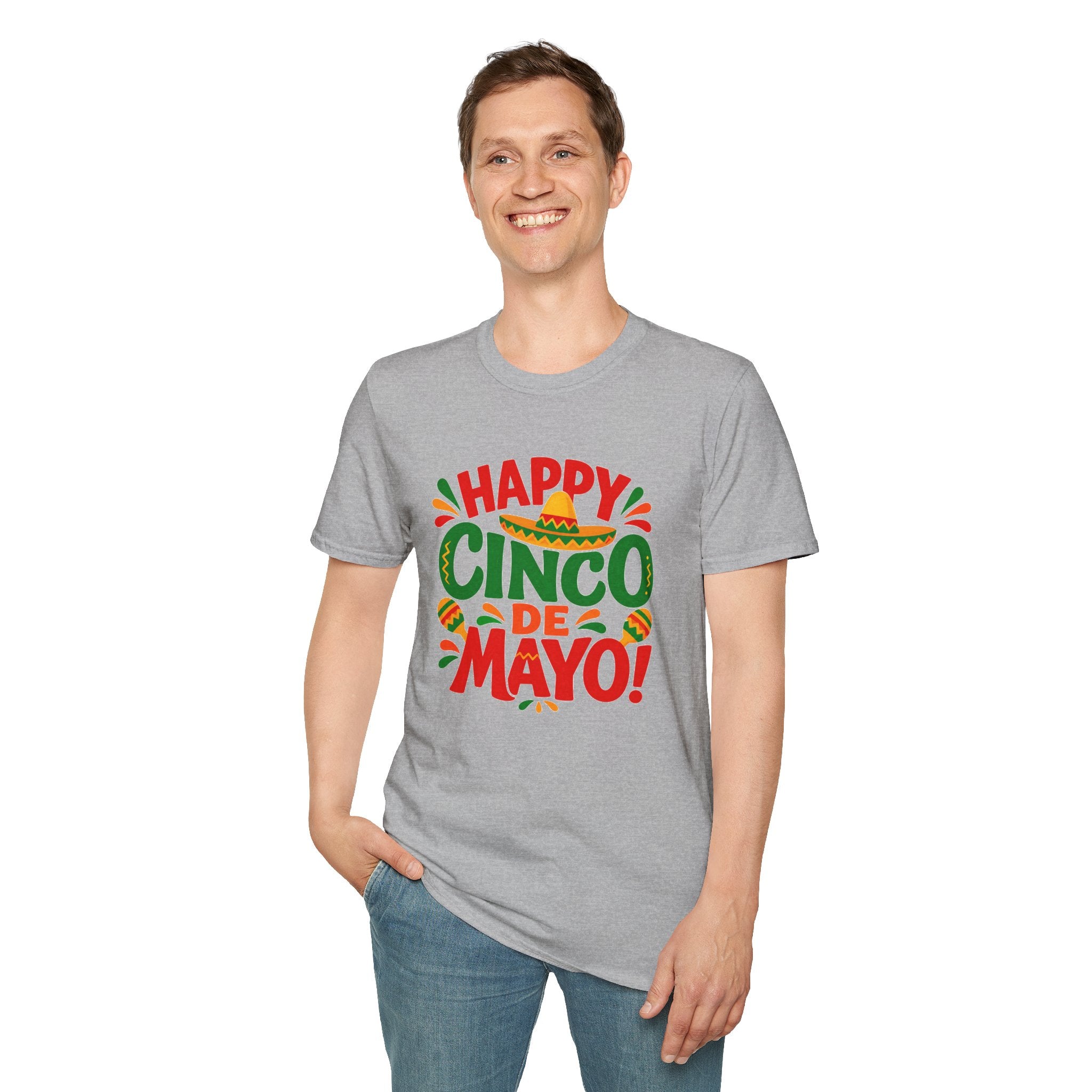 Cinco De Mayo Shirt, Happy Cinco De Mayo Tee, Fiesta Party T-Shirt, Mexican Holiday Shirt, Funny Cinco Shirt for Women Men
