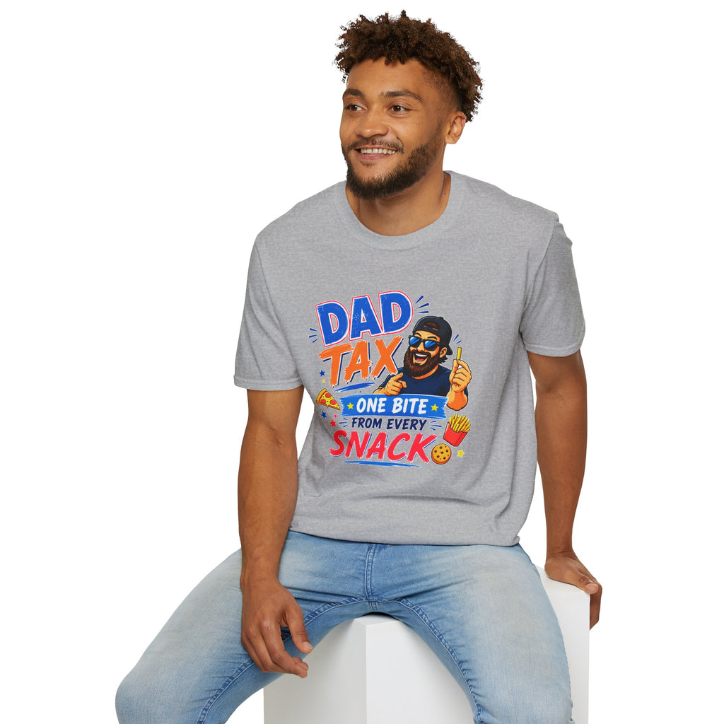 Funny Dad Tax Shirt, One Bite From Every Snack T-Shirt, Dad Joke Tee, Gift for Dad, Daddy Shirt, Father's Day Gift, Food Lover Dad Tee