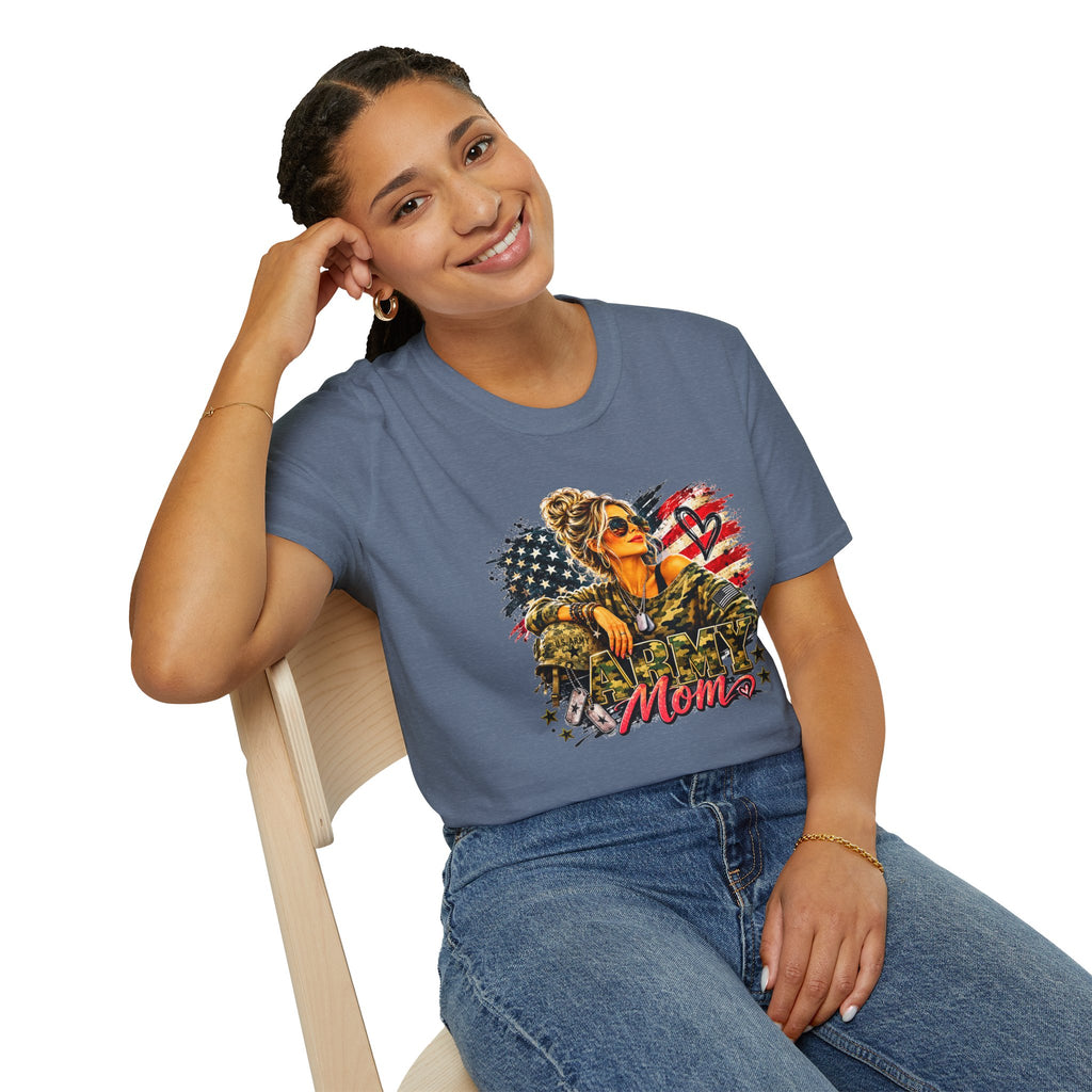 Military Mom Shirt, Patriotic Mom T Shirt, American Flag Shirt, Army Mom Gift, Military Mom Gift, USA Mom Tee