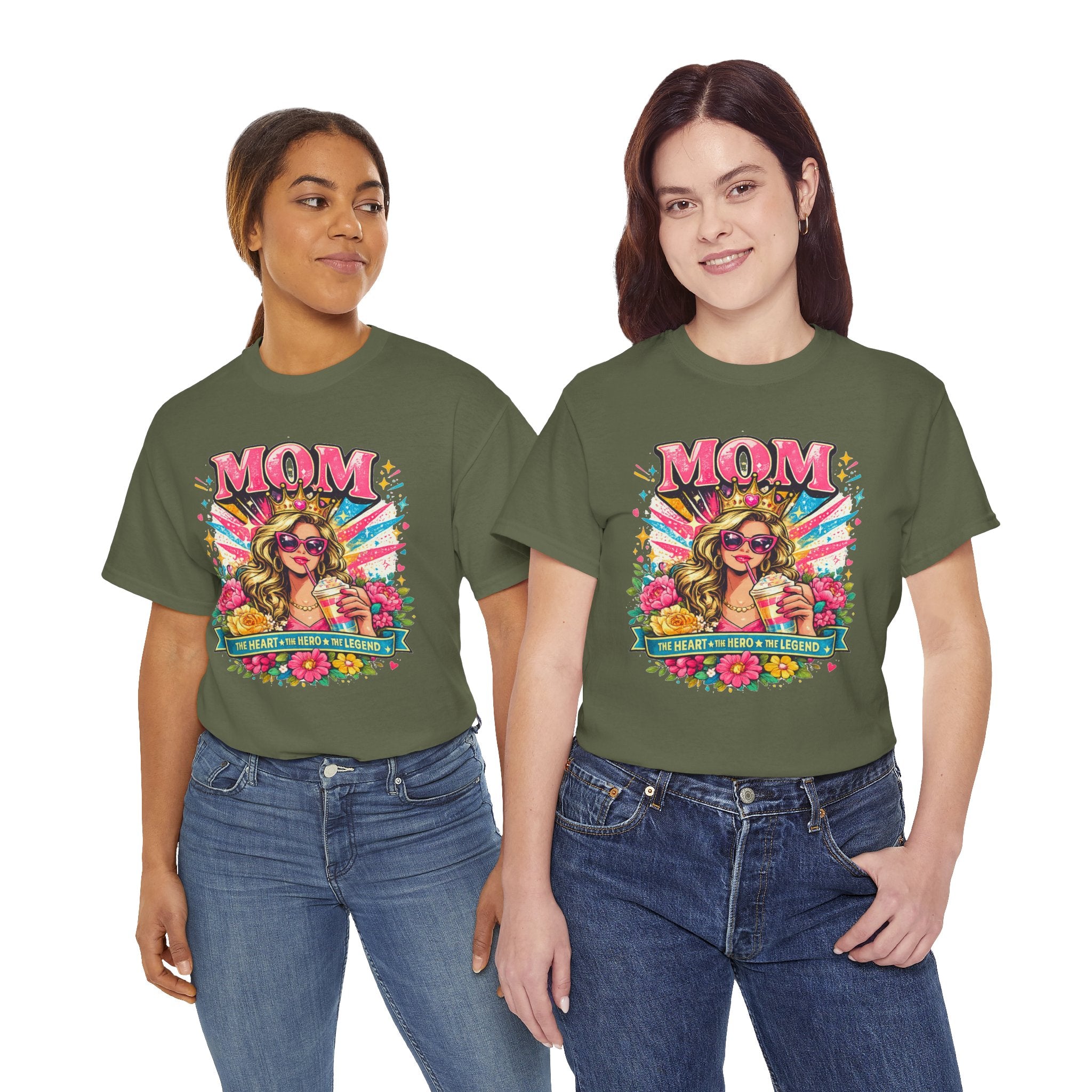 Mama Floral Shirt, Mom Graphic Tee, Gift for Mom, Colorful Vintage Mom T-Shirt, Cute Mama Shirt, Mother's Gift, Mom Life Tee
