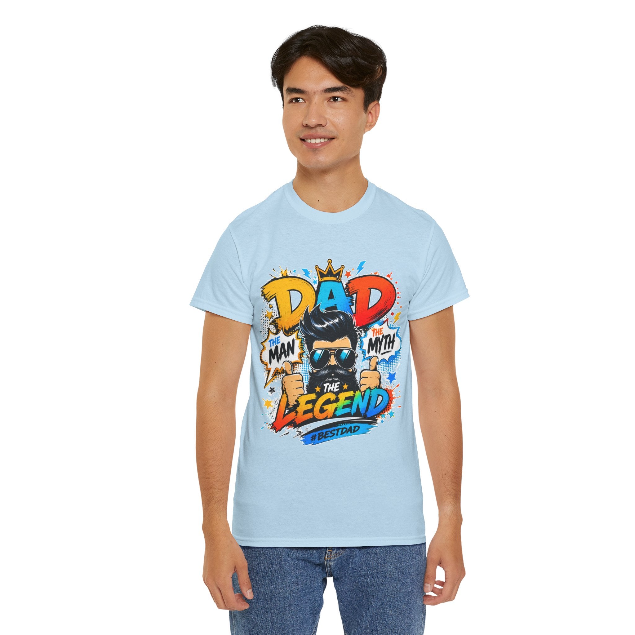 Dad The Legend T-Shirt — 'Dad: Man, Myth, Legend' Graphic Tee for Father’s Day