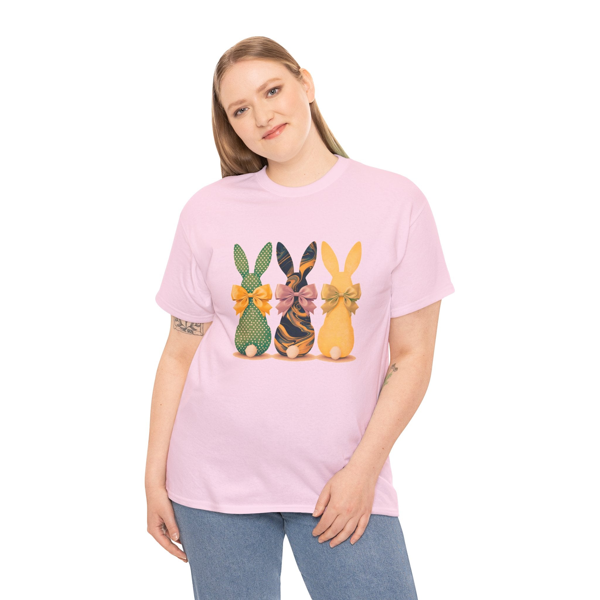 Easter Bunny Shirt, Cute Easter Tee, Spring Rabbit Shirt, Easter Gift for Women, Funny Easter T-Shirt, Pastel Bunny Tee, Easter Outfit