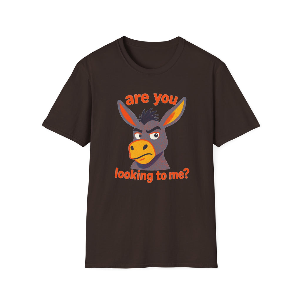 Are You Looking to Me? Donkey Graphic T-Shirt