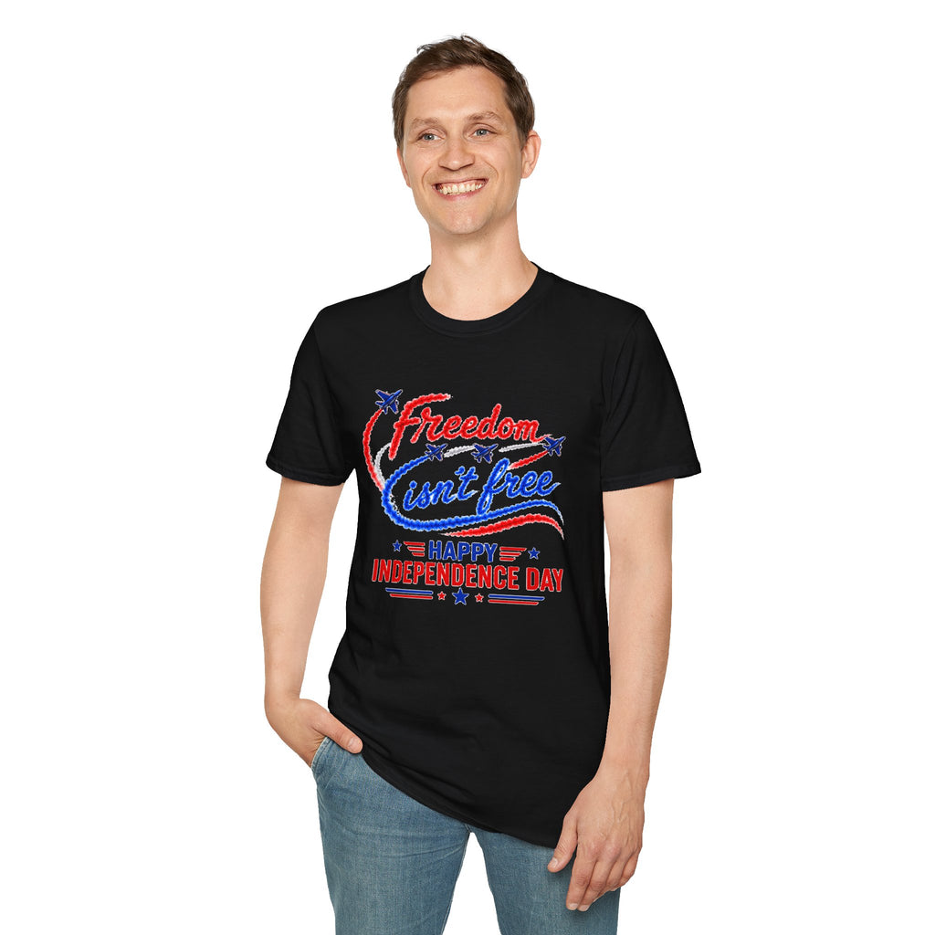 Freedom Isn't Free Shirt, Patriotic 4th of July T-Shirt, Independence Day Tee, USA Flag Graphic Tee, Military Support Gift