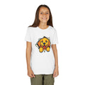 Kids T‑Shirt - Cute Golden Retriever Peeking Puppy Tee for Boys & Girls