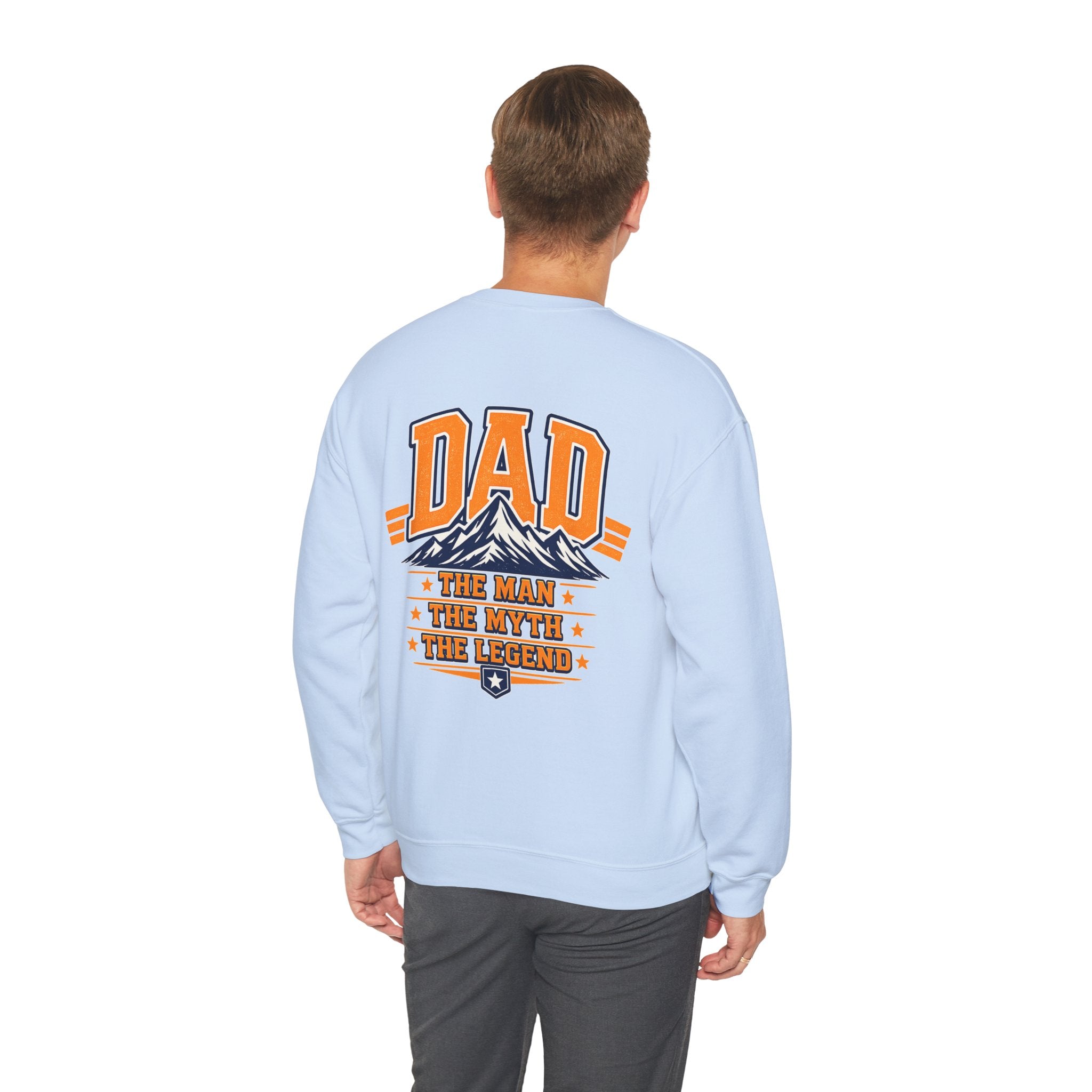 Dad Sweatshirt, The Man The Myth The Legend Crewneck, Funny Dad Gift, Father’s Day Sweatshirt, Matching Family Sweatshirt