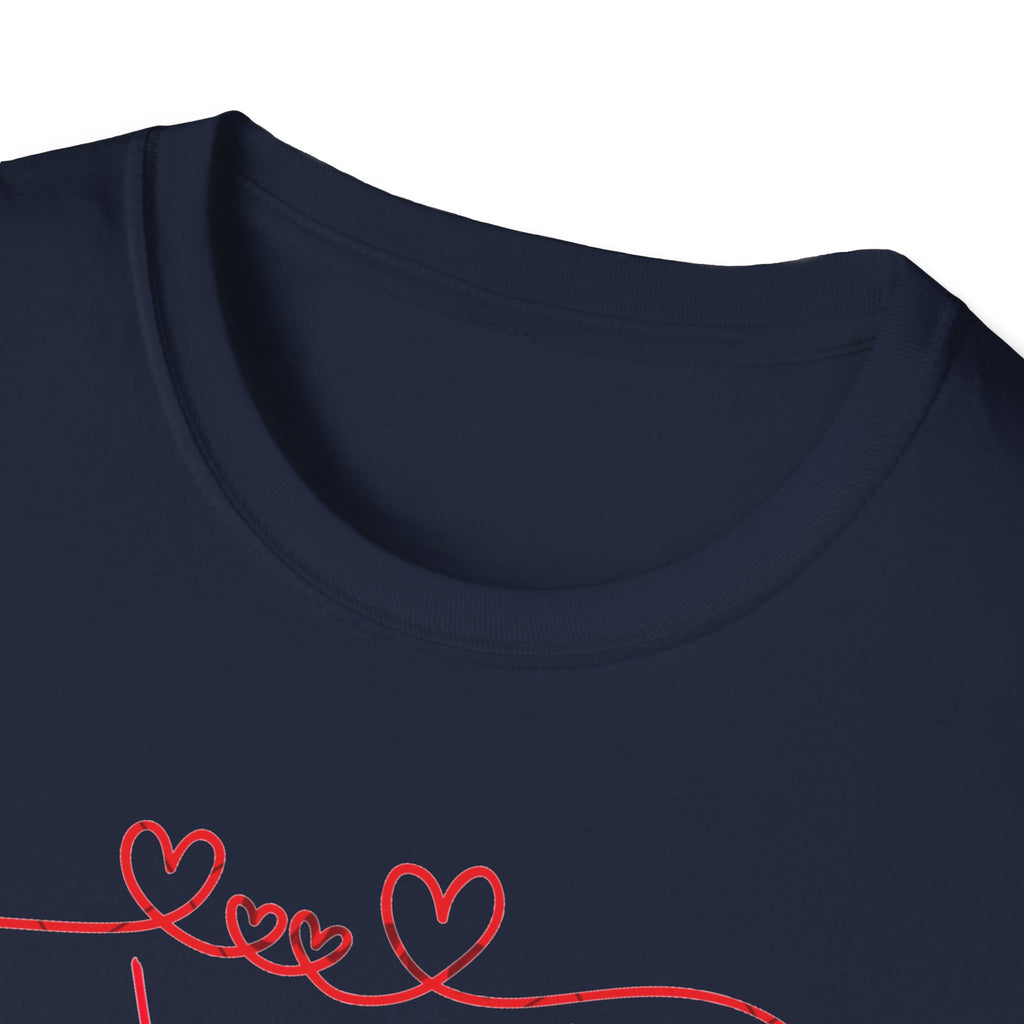 Couple Holding Hands Shirt, Matching Couple Gift, Minimalist Love Line Art T Shirt, Romantic Anniversary Gift for Him Her, Valentines Day Shirt