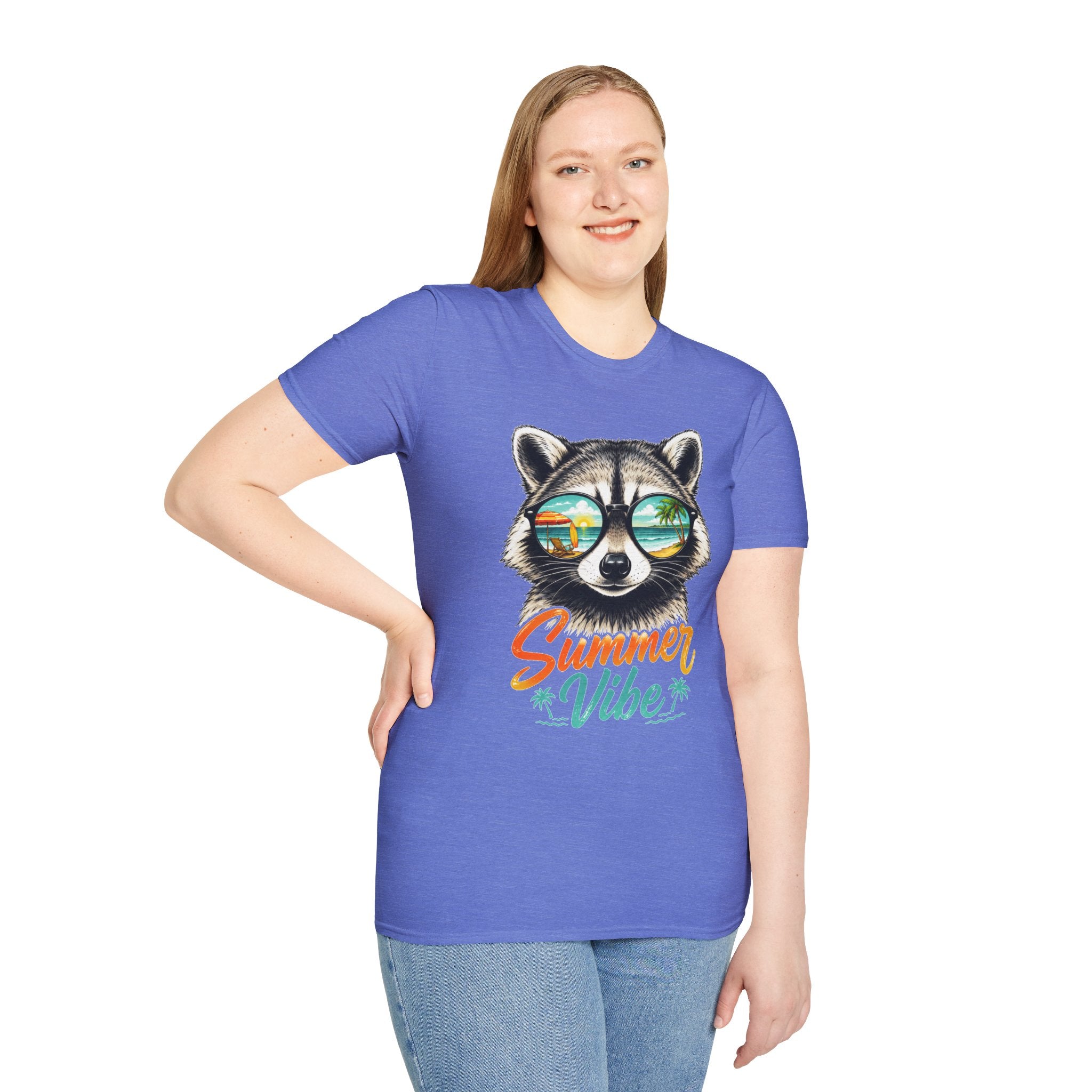 Summer Vibe Raccoon T-Shirt