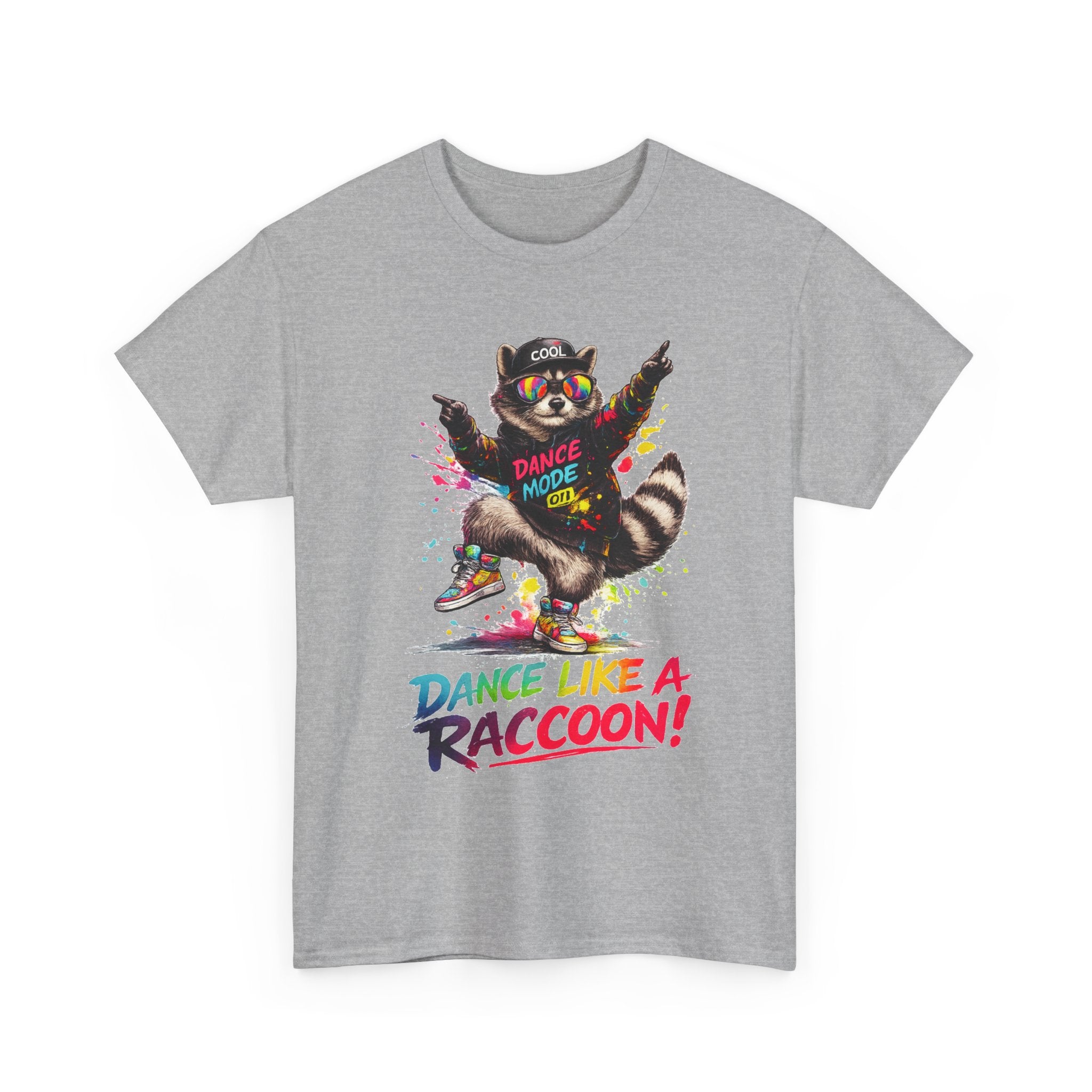 Dance Like a Raccoon T-Shirt — Cute Retro Raccoon Dance Graphic Tee