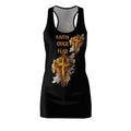 Faith Over Fear Racerback Dress — Christian Cross Graphic Dress