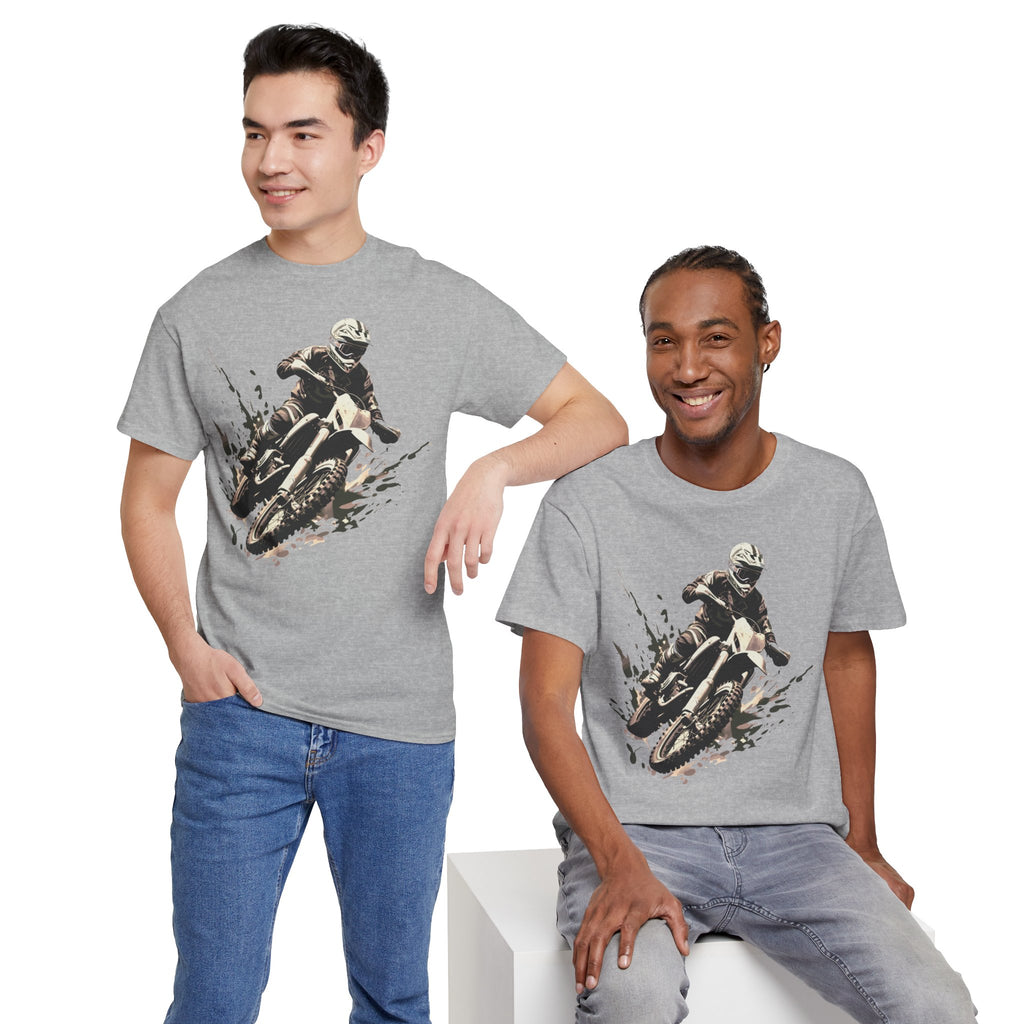 Motocross Rider Dirt Bike T-Shirt — Off-Road Racing Tee