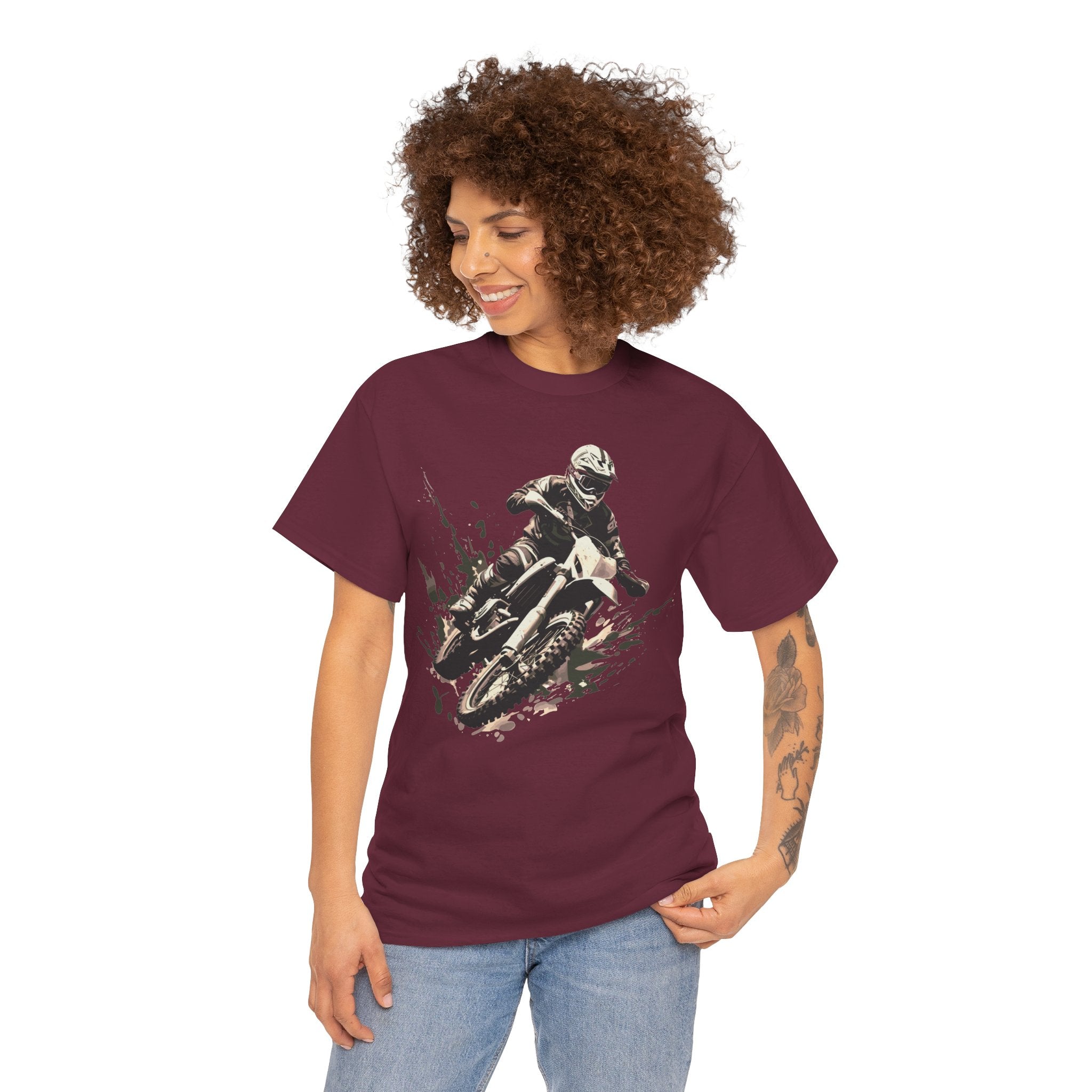 Motocross Rider Dirt Bike T-Shirt — Off-Road Racing Tee
