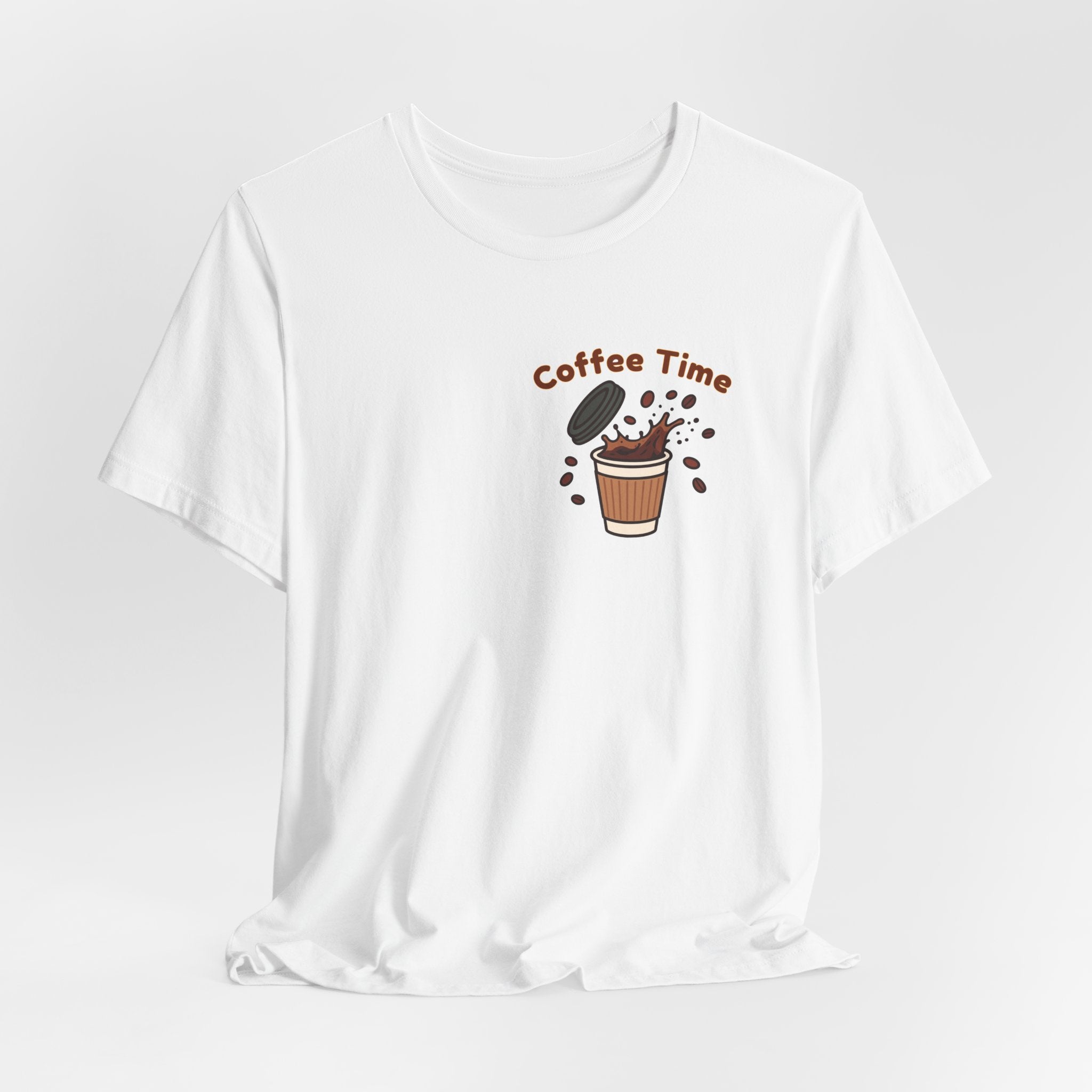 Coffee Time Tee — "More Espresso Less Depresso" Graphic T-Shirt