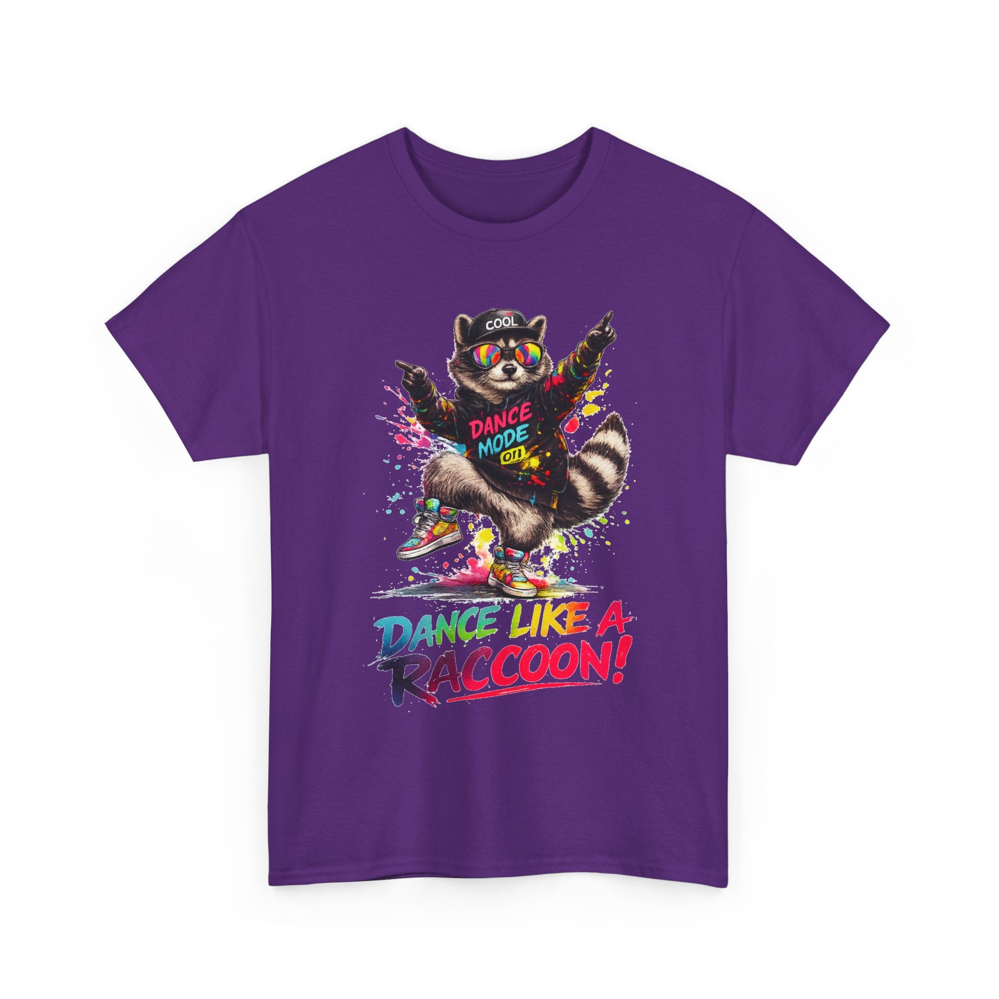 Dance Like a Raccoon T-Shirt — Cute Retro Raccoon Dance Graphic Tee