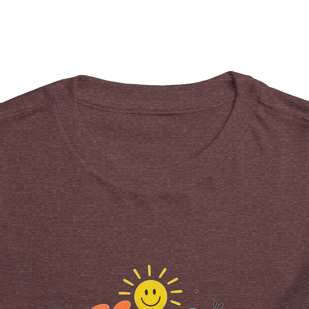 Keep Smiling Toddler Tee — Cute Sunshine Positive Kids Shirt