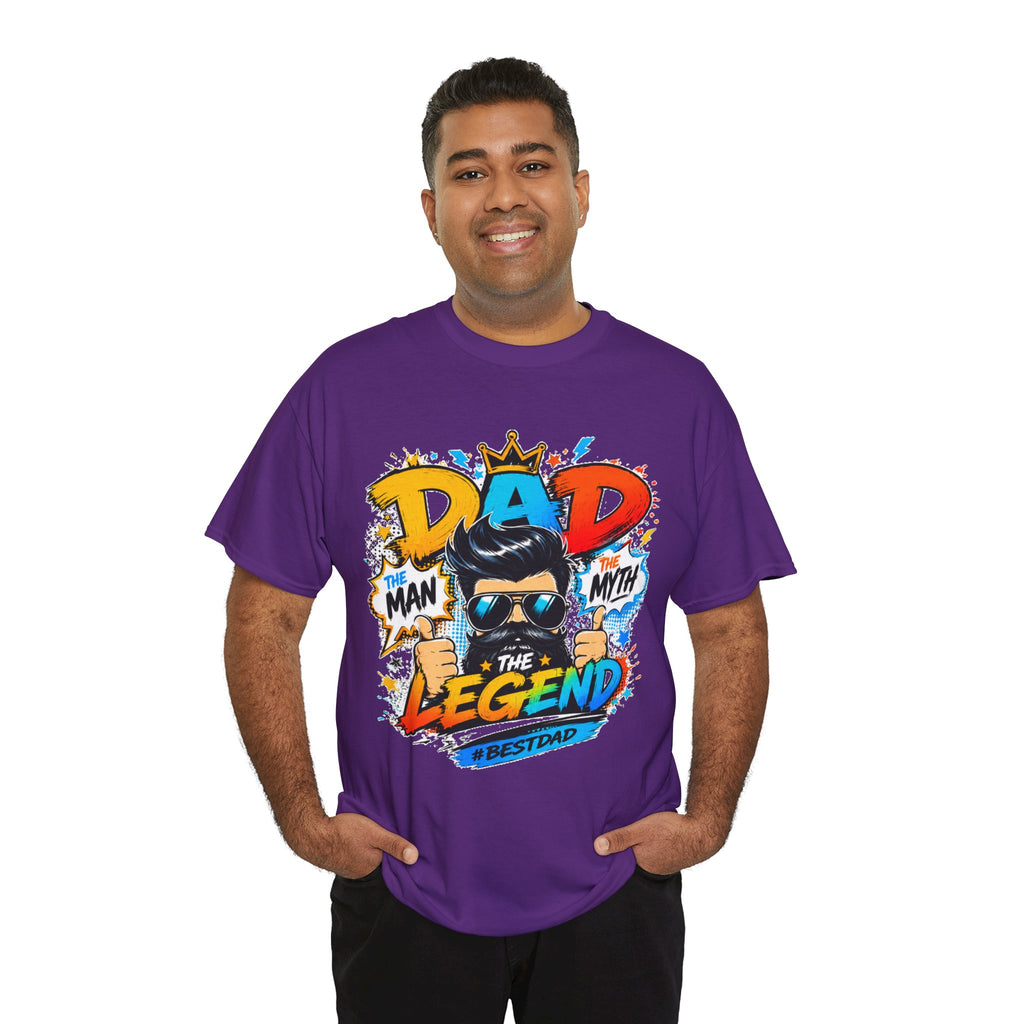 Dad The Legend T-Shirt — 'Dad: Man, Myth, Legend' Graphic Tee for Father’s Day