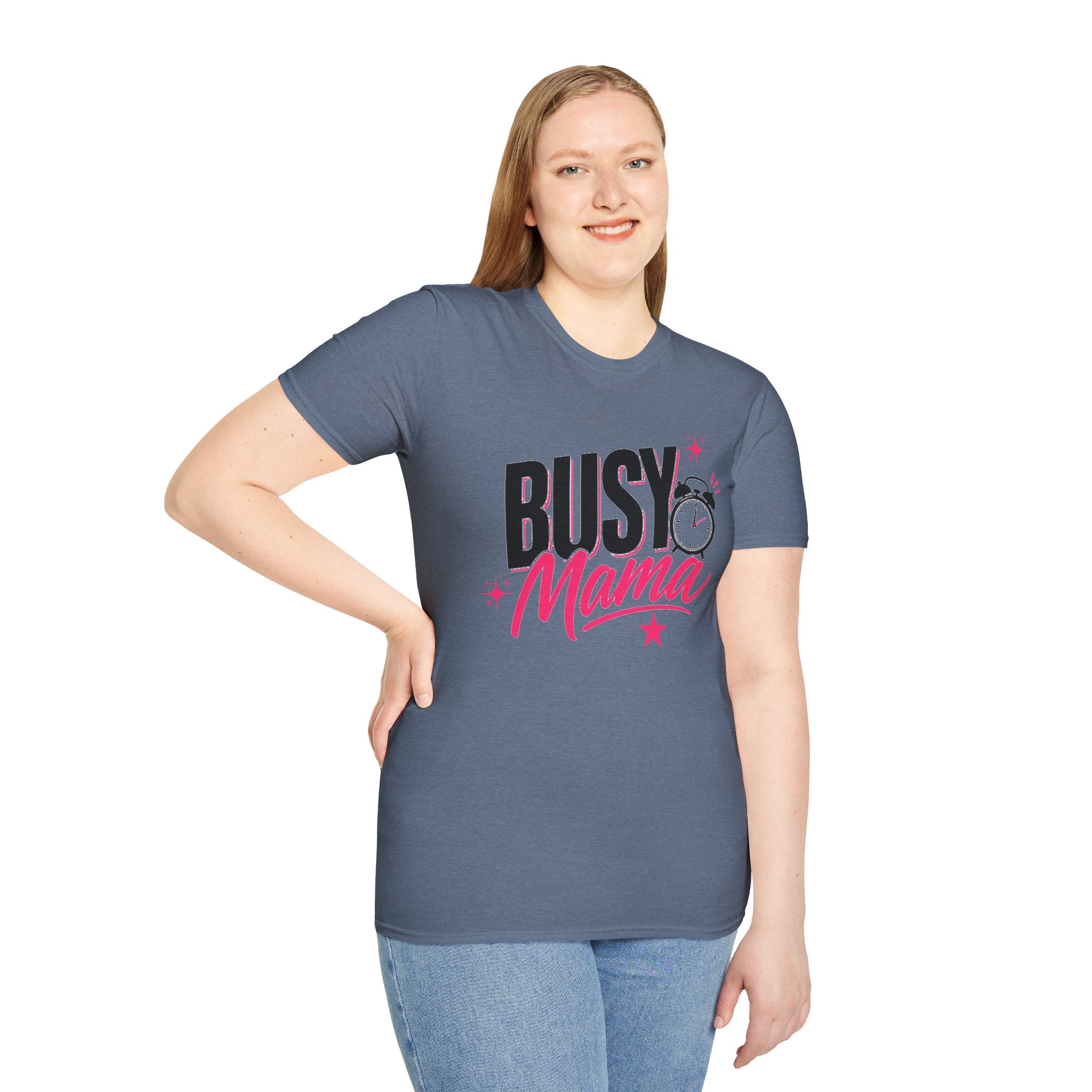 Busy Mama T-Shirt | Funny Mom Shirt | Cute Mother Graphic Tee | Gift for Mom | Busy Mom Life Shirt