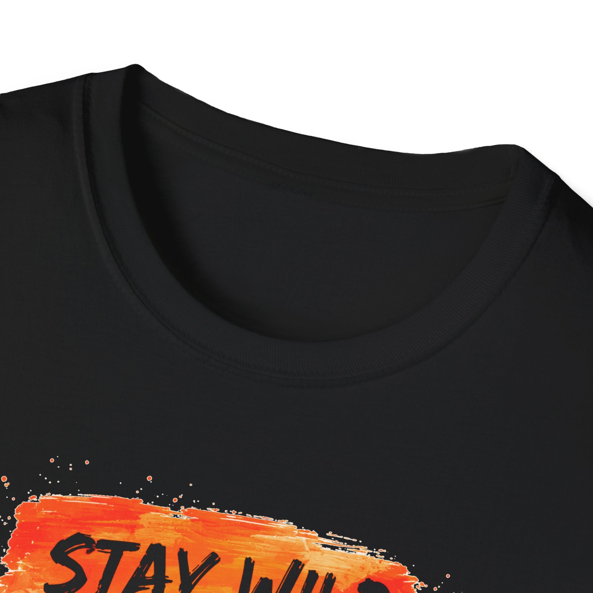 Inspirational Brushstroke Tee — “Stay Wild, Dream Big, Be Kind, Good Vibes”