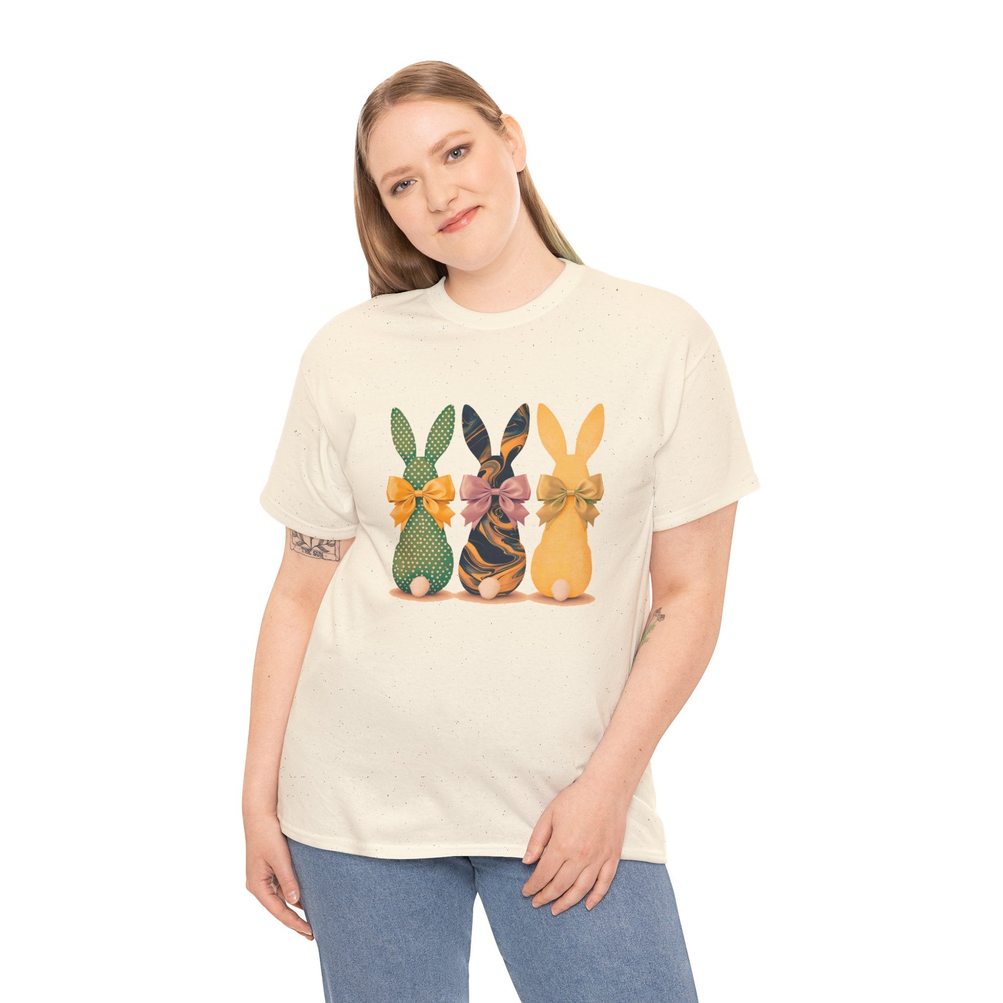 Easter Bunny Shirt, Cute Easter Tee, Spring Rabbit Shirt, Easter Gift for Women, Funny Easter T-Shirt, Pastel Bunny Tee, Easter Outfit