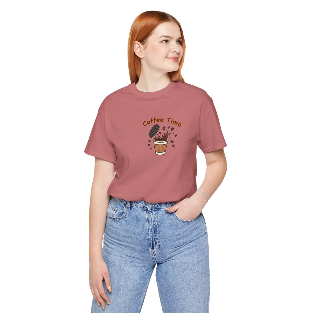 Coffee Time Tee — "More Espresso Less Depresso" Graphic T-Shirt