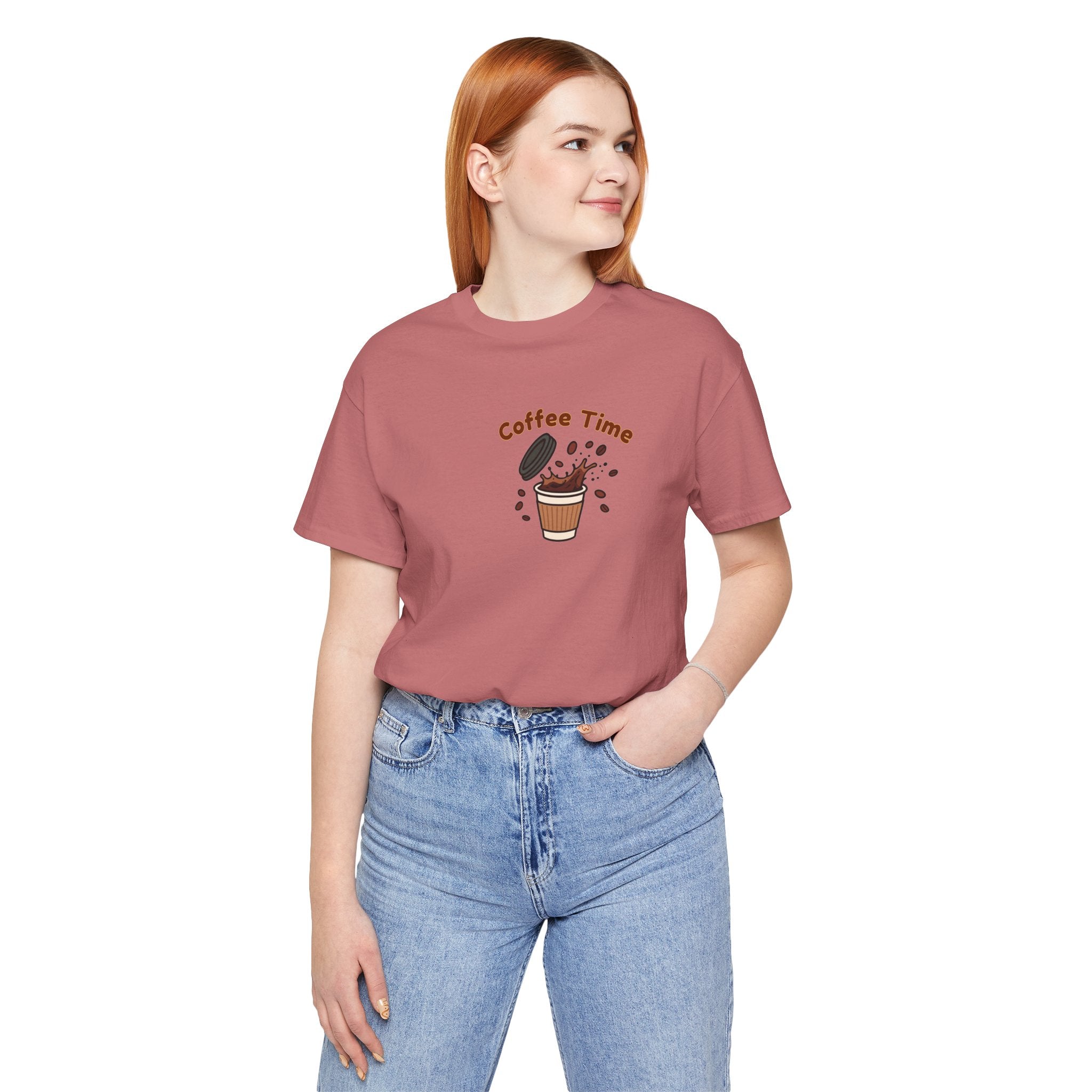 Coffee Time Tee — "More Espresso Less Depresso" Graphic T-Shirt