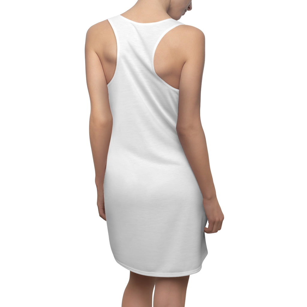 Racerback Dress - Tropical Surf Sunset Whale Print