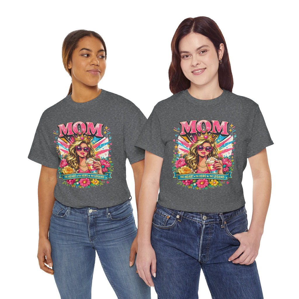 Mama Floral Shirt, Mom Graphic Tee, Gift for Mom, Colorful Vintage Mom T-Shirt, Cute Mama Shirt, Mother's Gift, Mom Life Tee