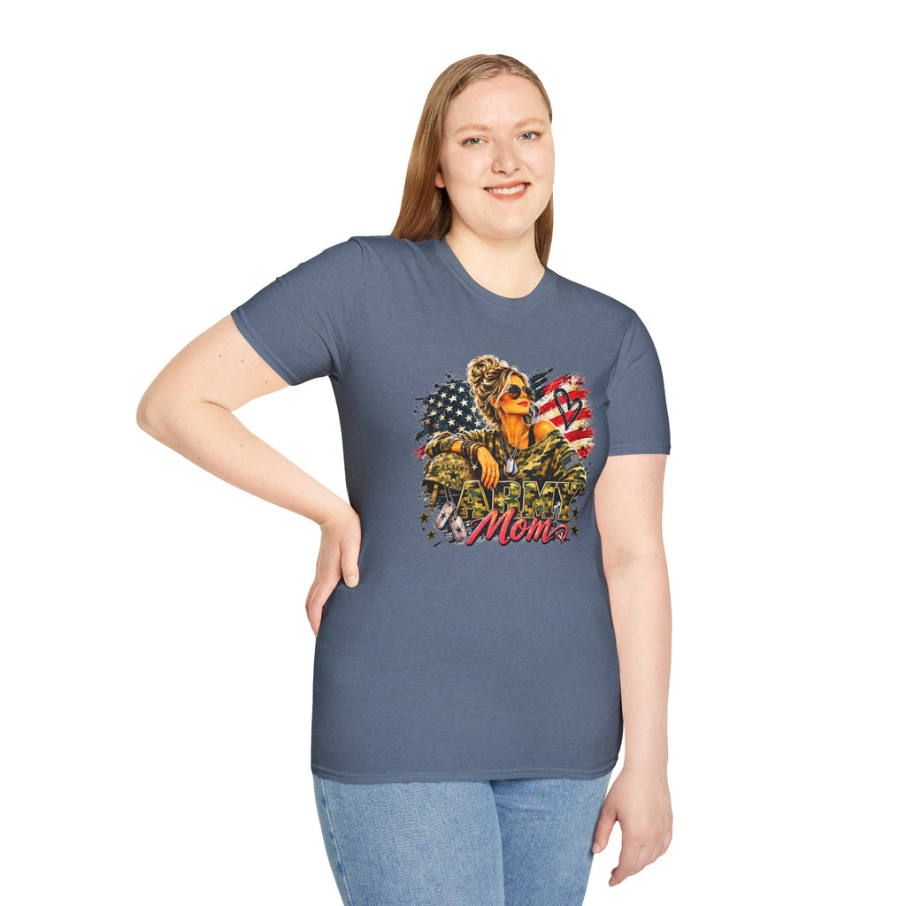 Military Mom Shirt, Patriotic Mom T Shirt, American Flag Shirt, Army Mom Gift, Military Mom Gift, USA Mom Tee