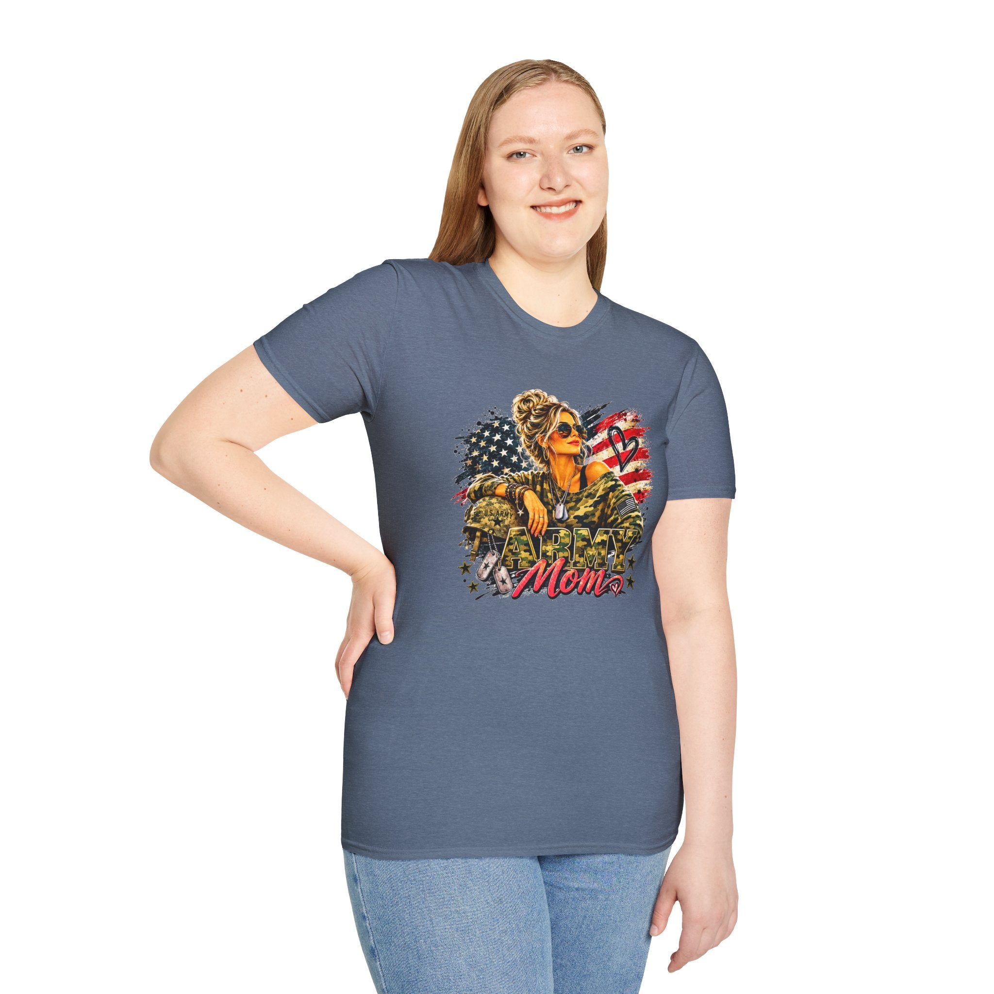 Military Mom Shirt, Patriotic Mom T Shirt, American Flag Shirt, Army Mom Gift, Military Mom Gift, USA Mom Tee