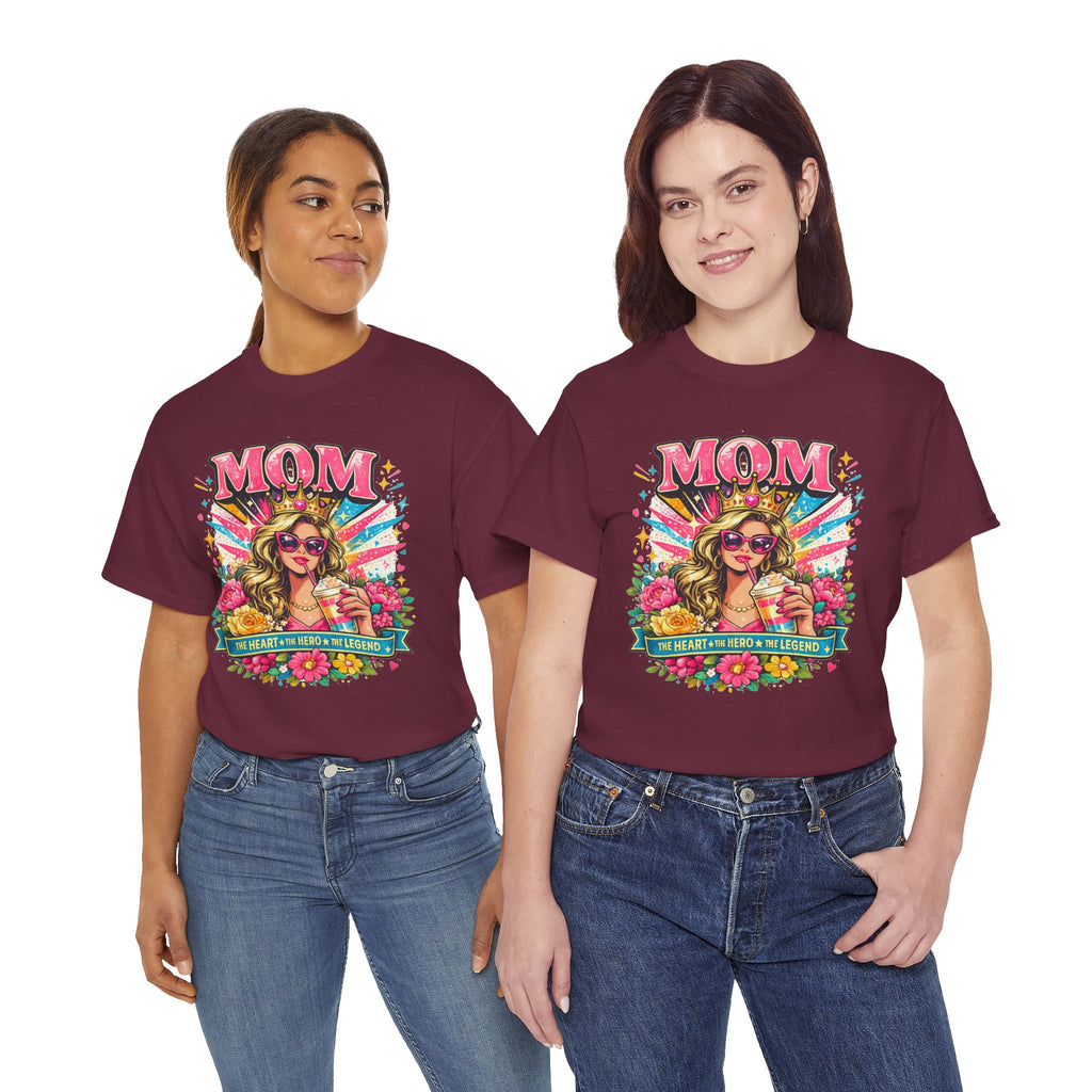 Mama Floral Shirt, Mom Graphic Tee, Gift for Mom, Colorful Vintage Mom T-Shirt, Cute Mama Shirt, Mother's Gift, Mom Life Tee