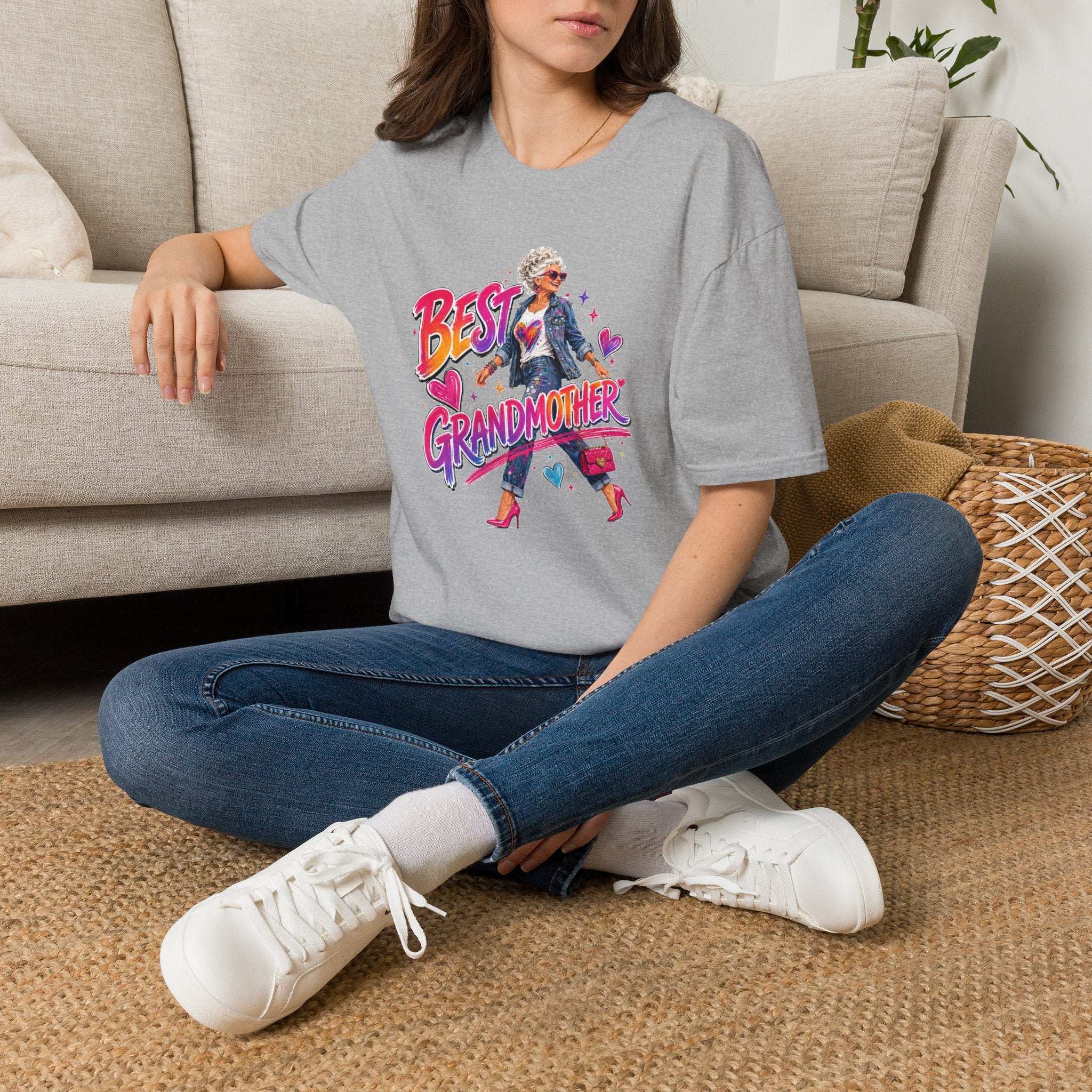 Best Grandmother Shirt, Funny Grandma T-Shirt, Cool Grandma Gift, Retro Grandma Tee, Grandma Birthday Gift