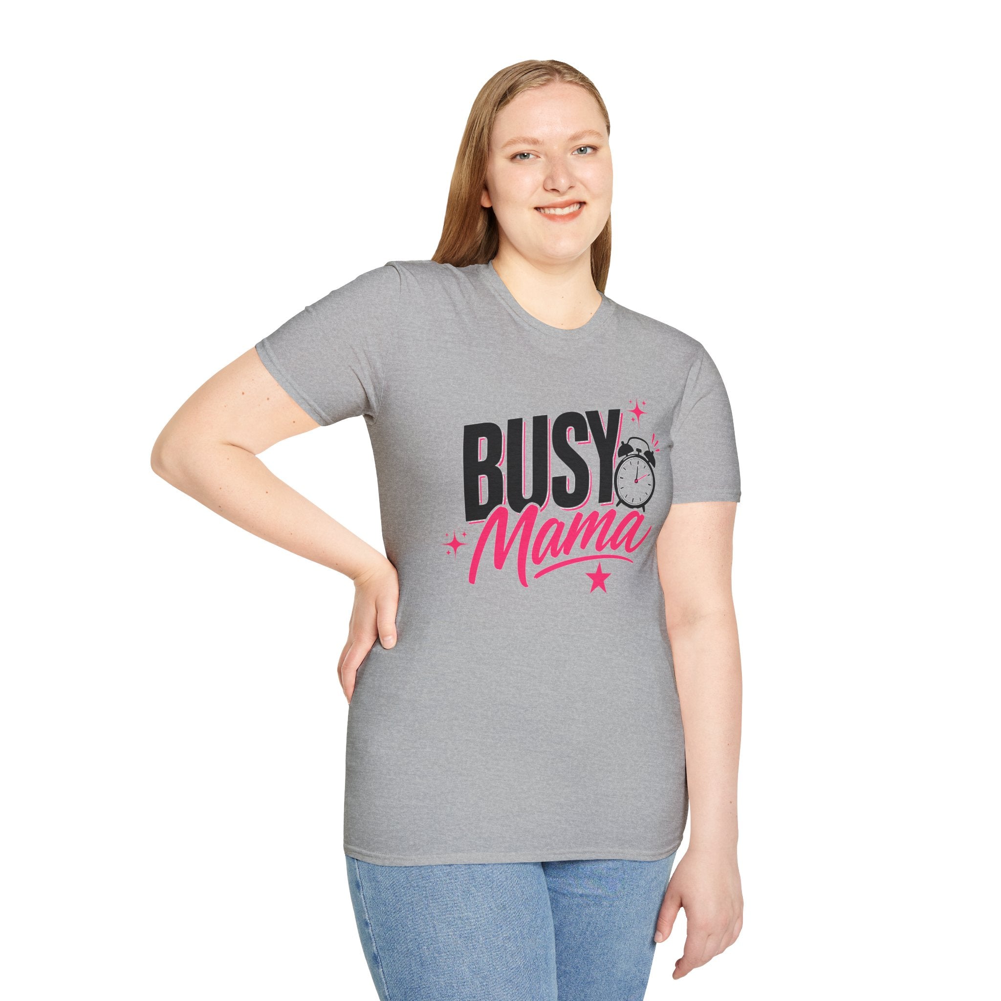 Busy Mama T-Shirt | Funny Mom Shirt | Cute Mother Graphic Tee | Gift for Mom | Busy Mom Life Shirt