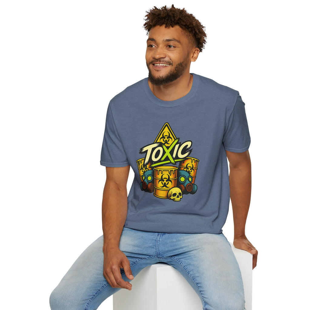 T-Shirt - Toxic Hazard Barrel Graphic Tee