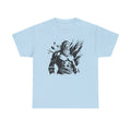Greek God Zeus Illustration T‑Shirt — Mythic Lightning God Tee