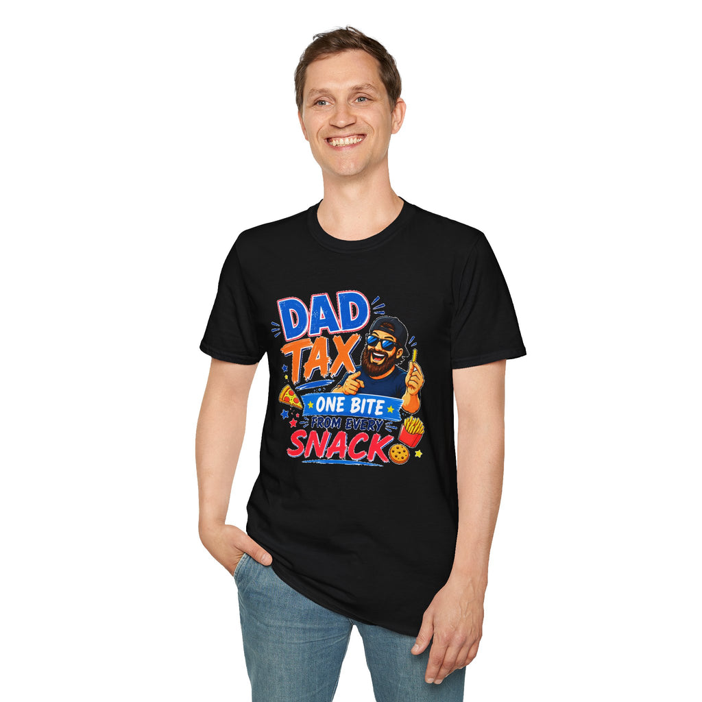 Funny Dad Tax Shirt, One Bite From Every Snack T-Shirt, Dad Joke Tee, Gift for Dad, Daddy Shirt, Father's Day Gift, Food Lover Dad Tee