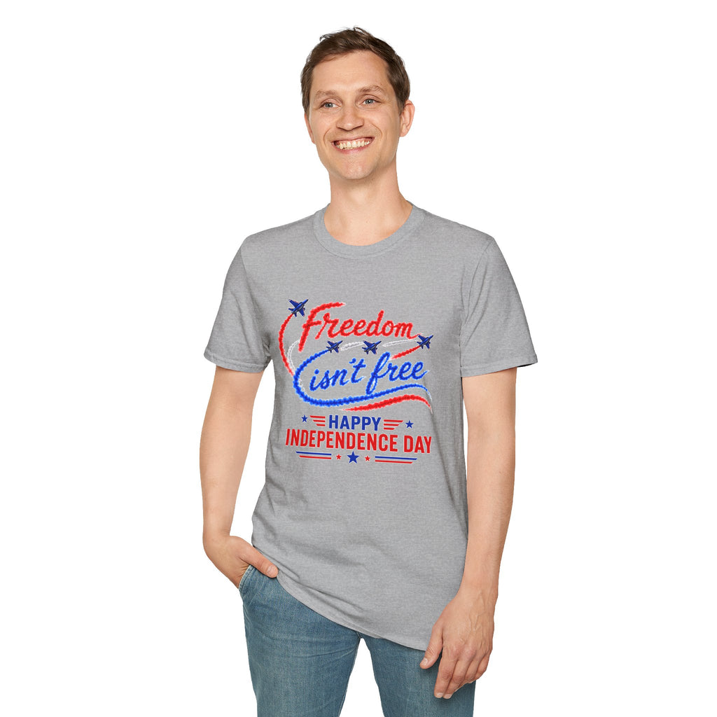 Freedom Isn't Free Shirt, Patriotic 4th of July T-Shirt, Independence Day Tee, USA Flag Graphic Tee, Military Support Gift