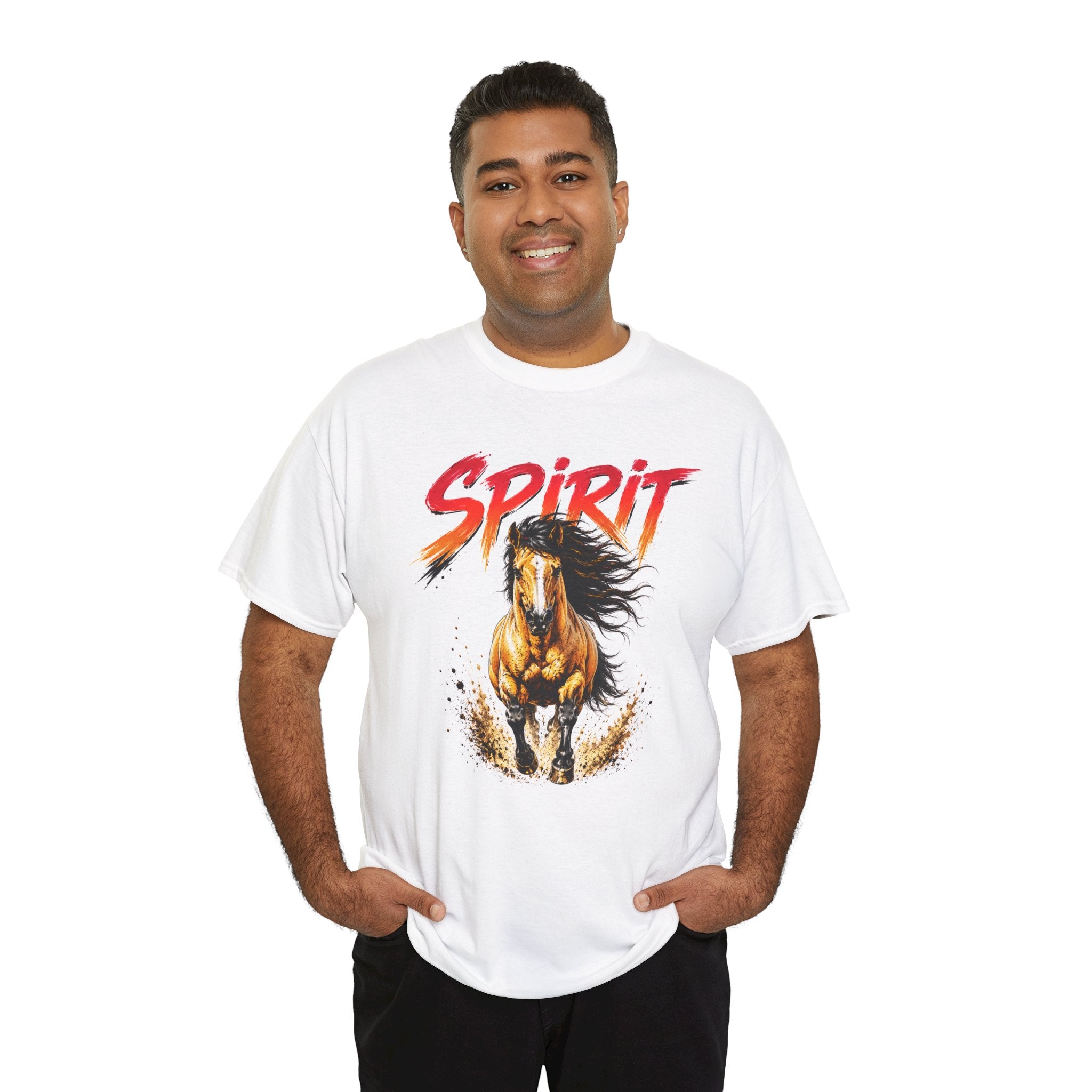 Spirit Running Horse T-Shirt — Wild Mustang Graphic Tee
