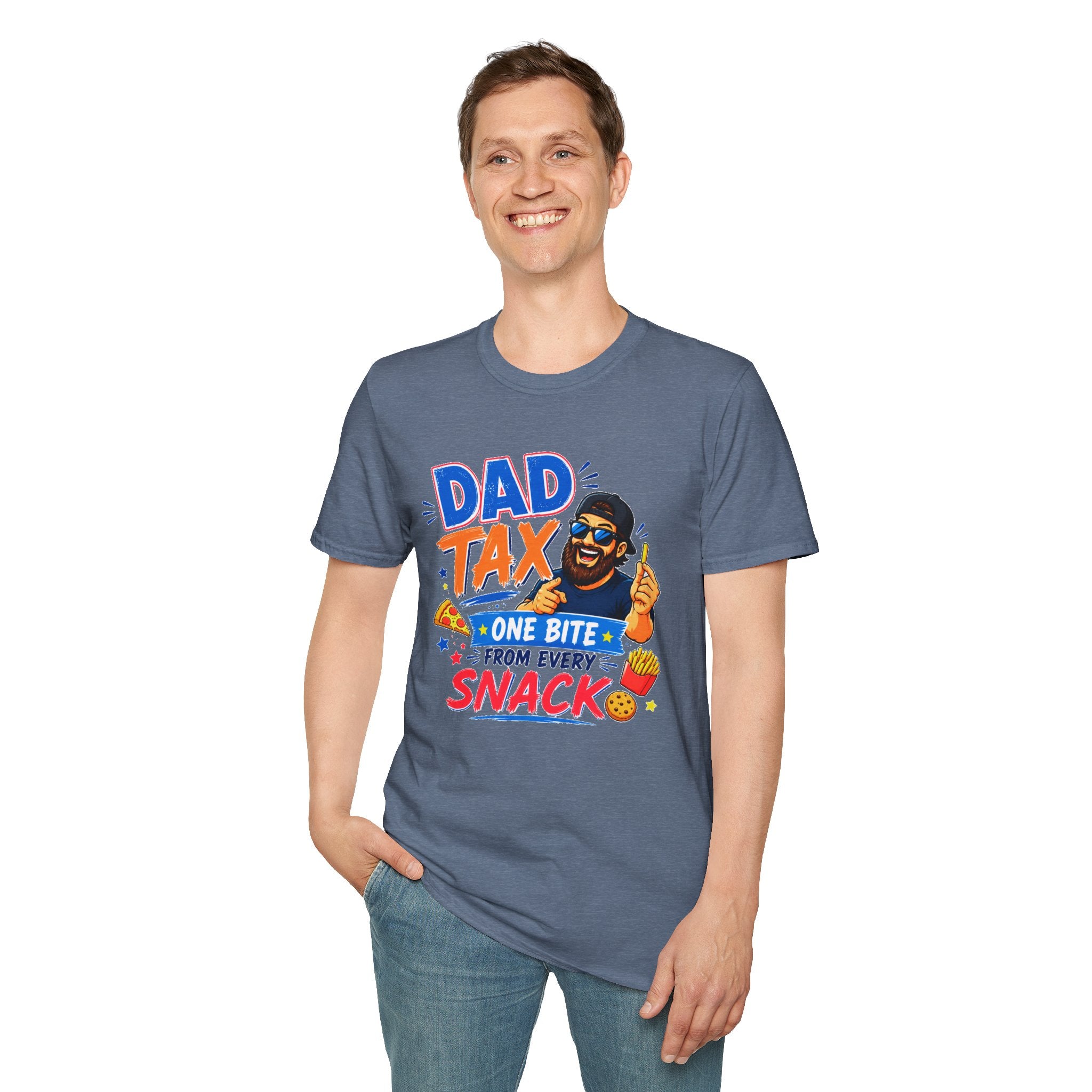 Funny Dad Tax Shirt, One Bite From Every Snack T-Shirt, Dad Joke Tee, Gift for Dad, Daddy Shirt, Father's Day Gift, Food Lover Dad Tee
